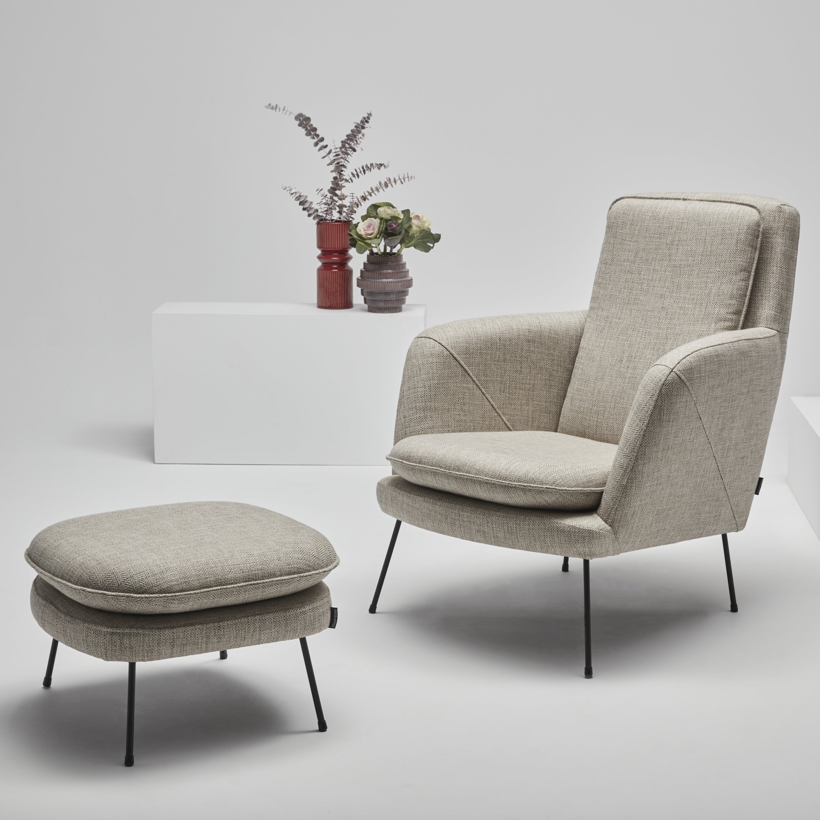 Fotelj Soho, Material: Izbira materiala