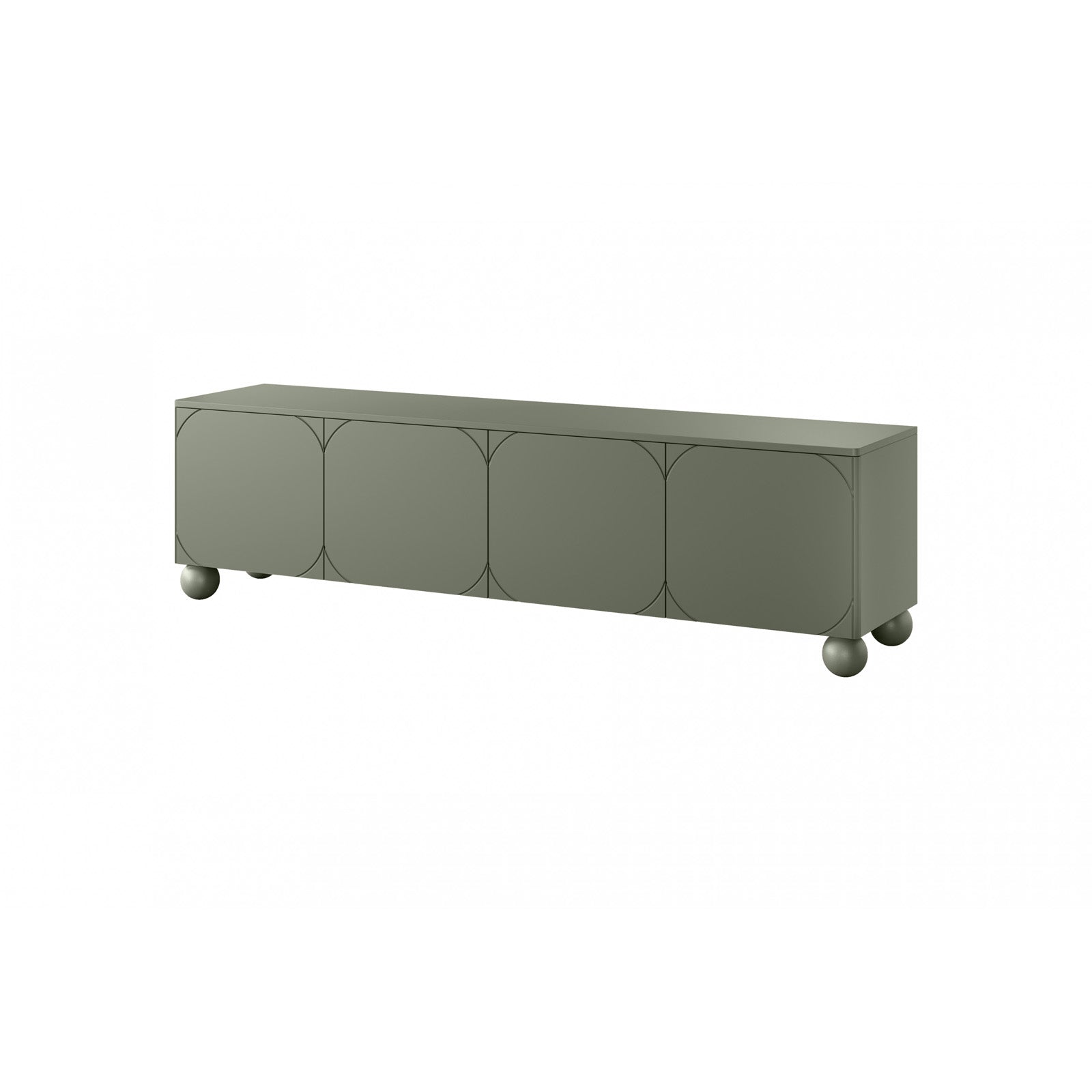 Sonatia komoda 200 cm, 4 vrata, Material: MDF