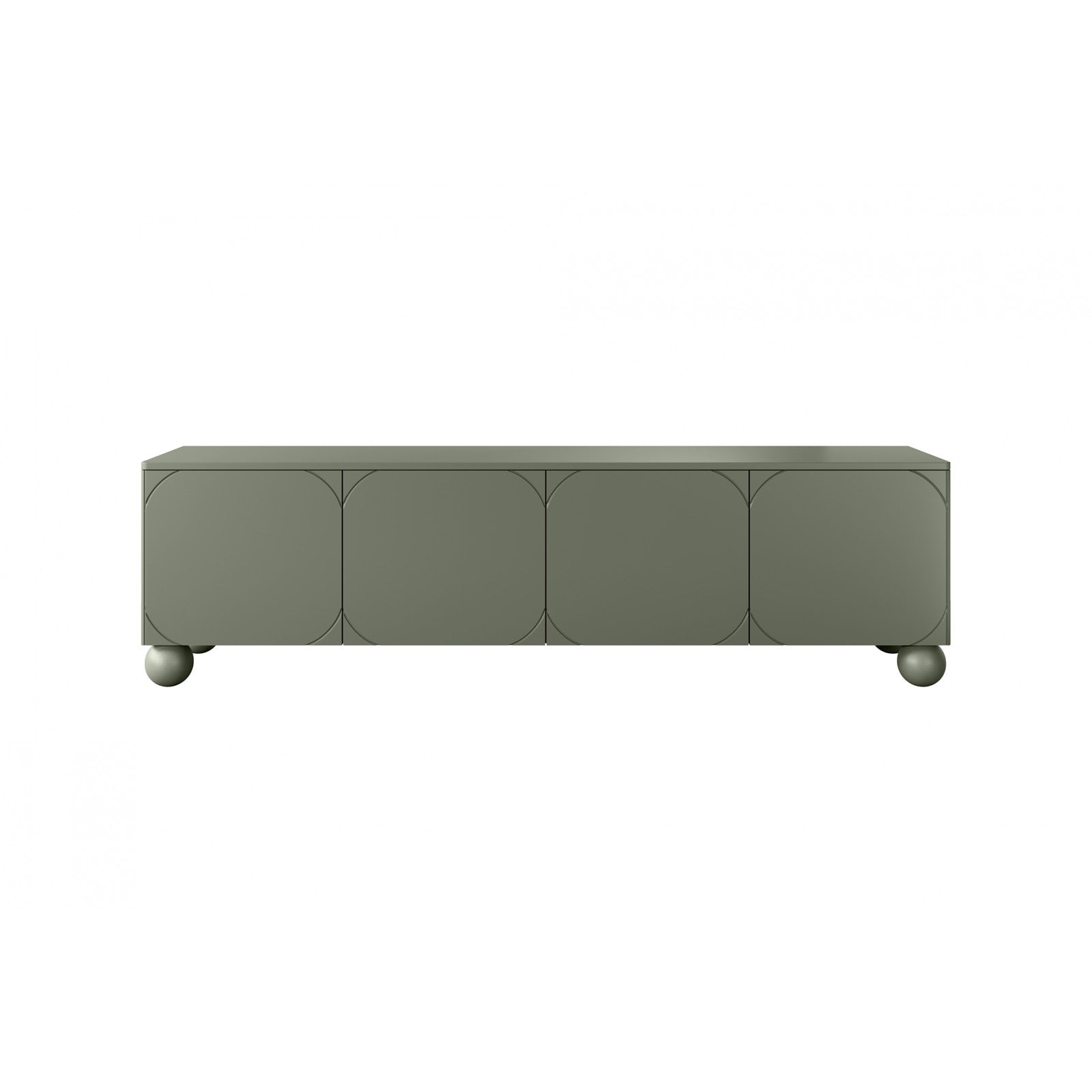 Sonatia komoda 200 cm, 4 vrata, Material: MDF