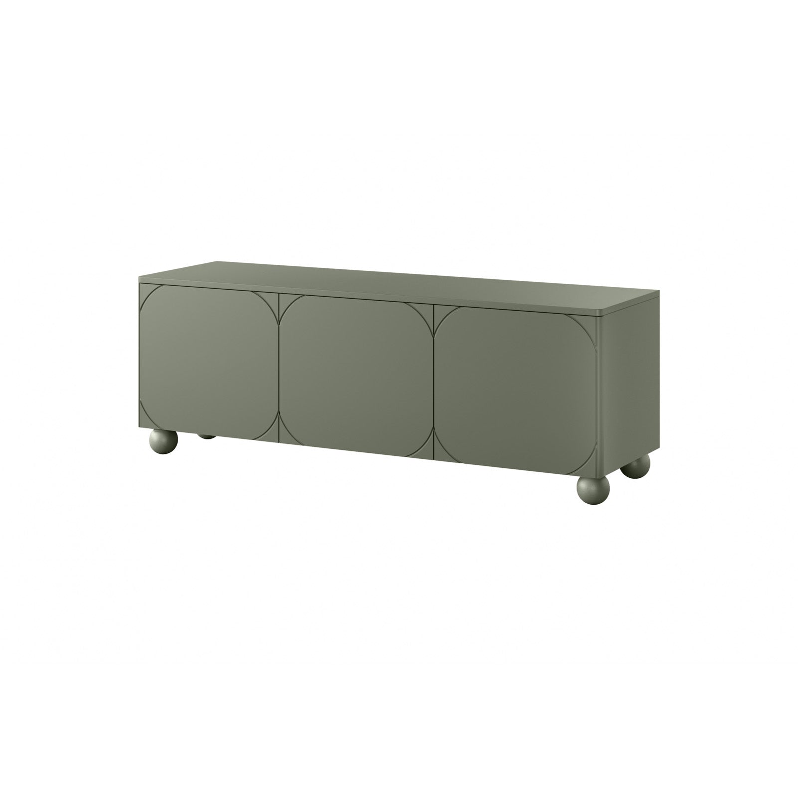 Sonatia komoda 150 cm, 3 vrata in 1 predal, Material: MDF