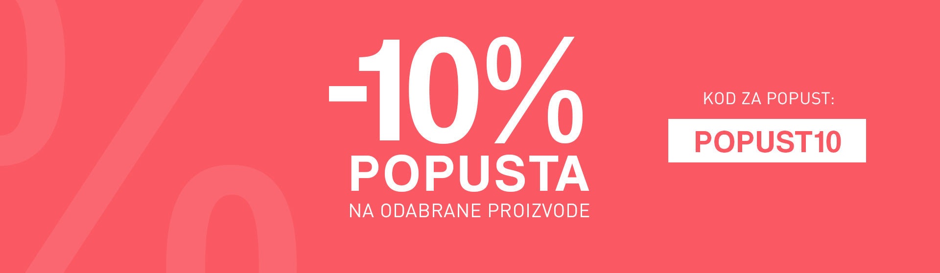 Posebna ponudba: Popusti na izbrane izdelke