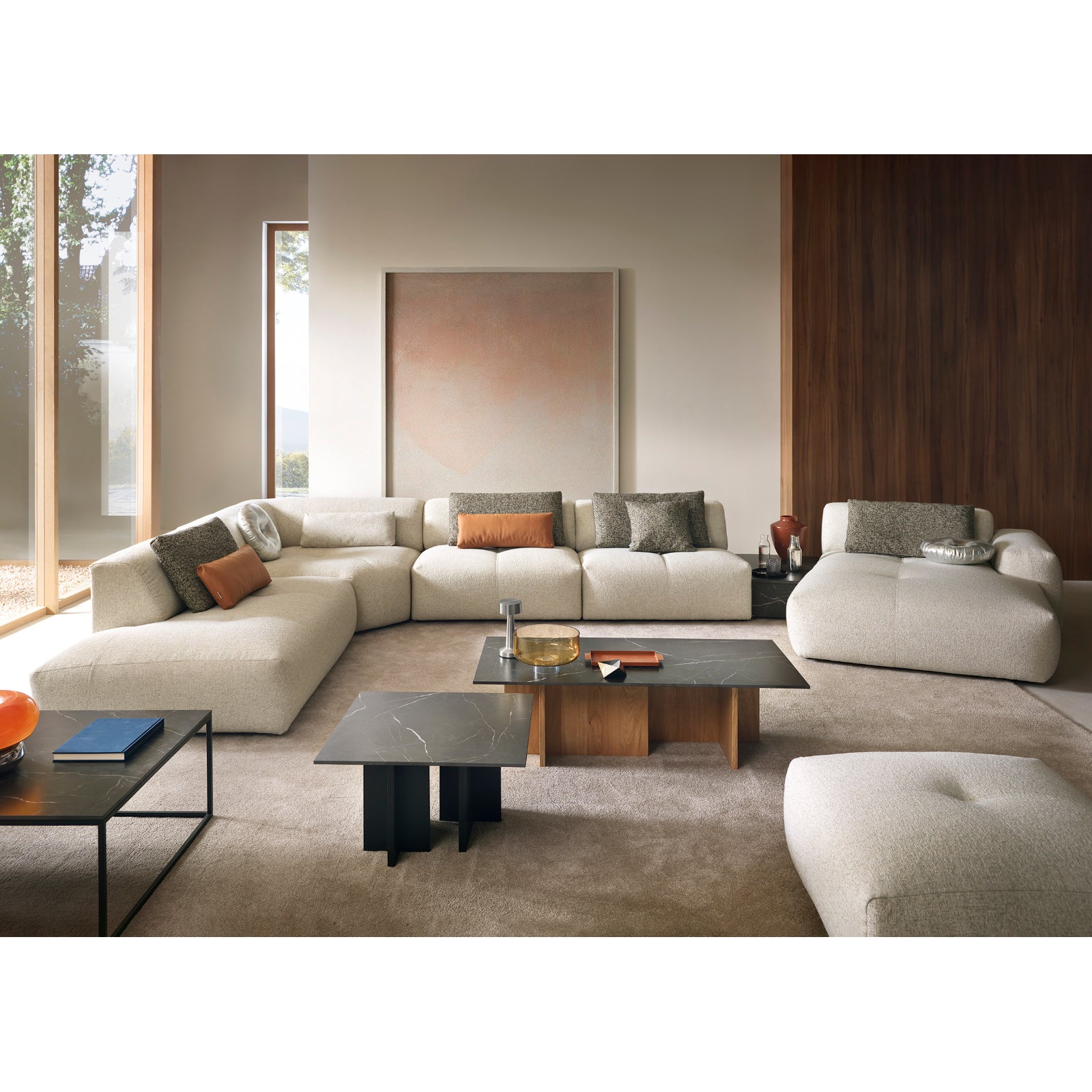 Modularni komplet Calm, Material: Možnost izbire