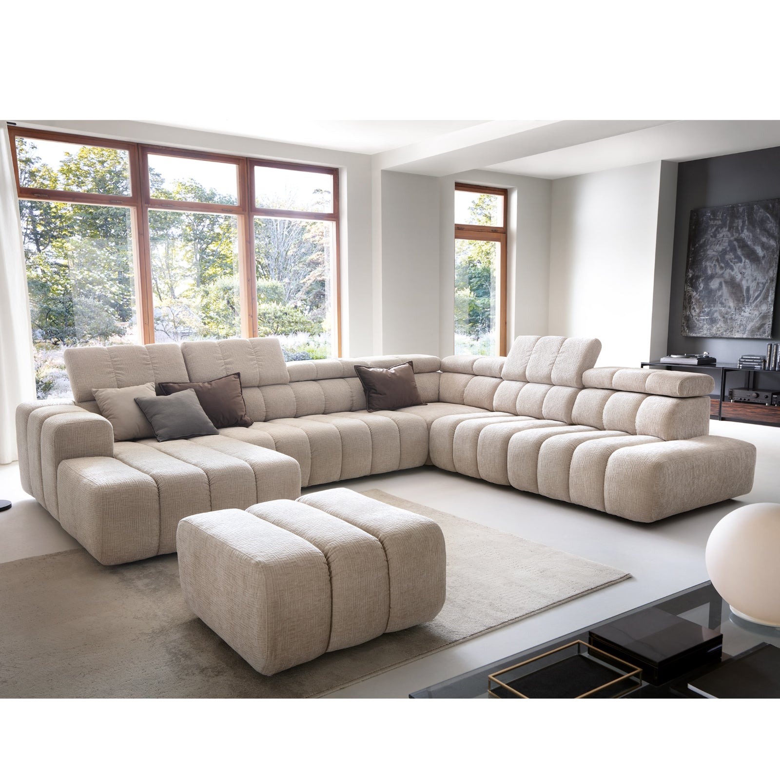 Modularni komplet Zürich, Material: Možnost izbire