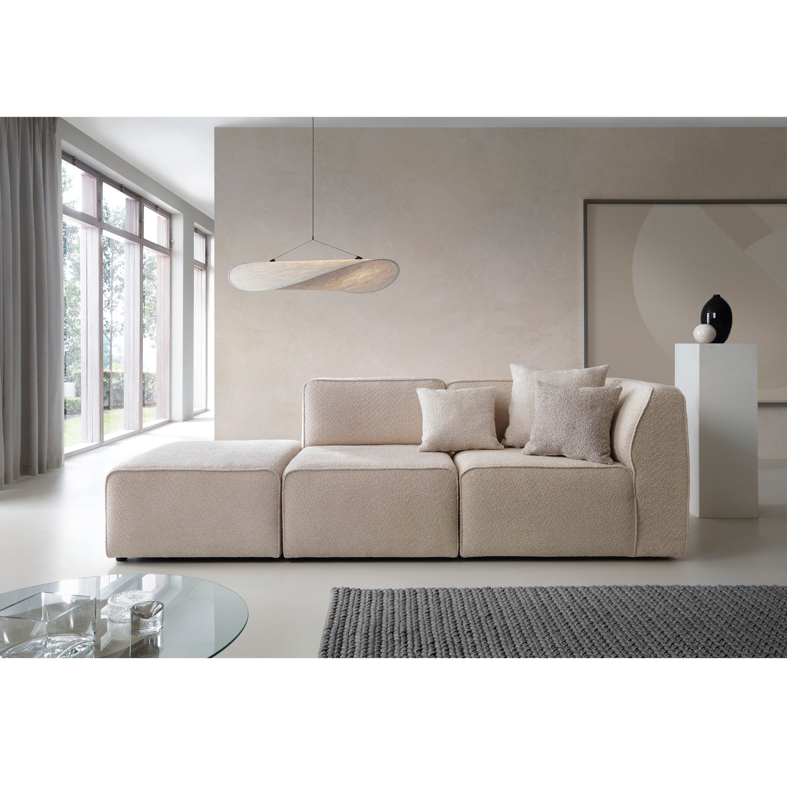 Modularno pohištvo Hugg, Material: Izbira materialov