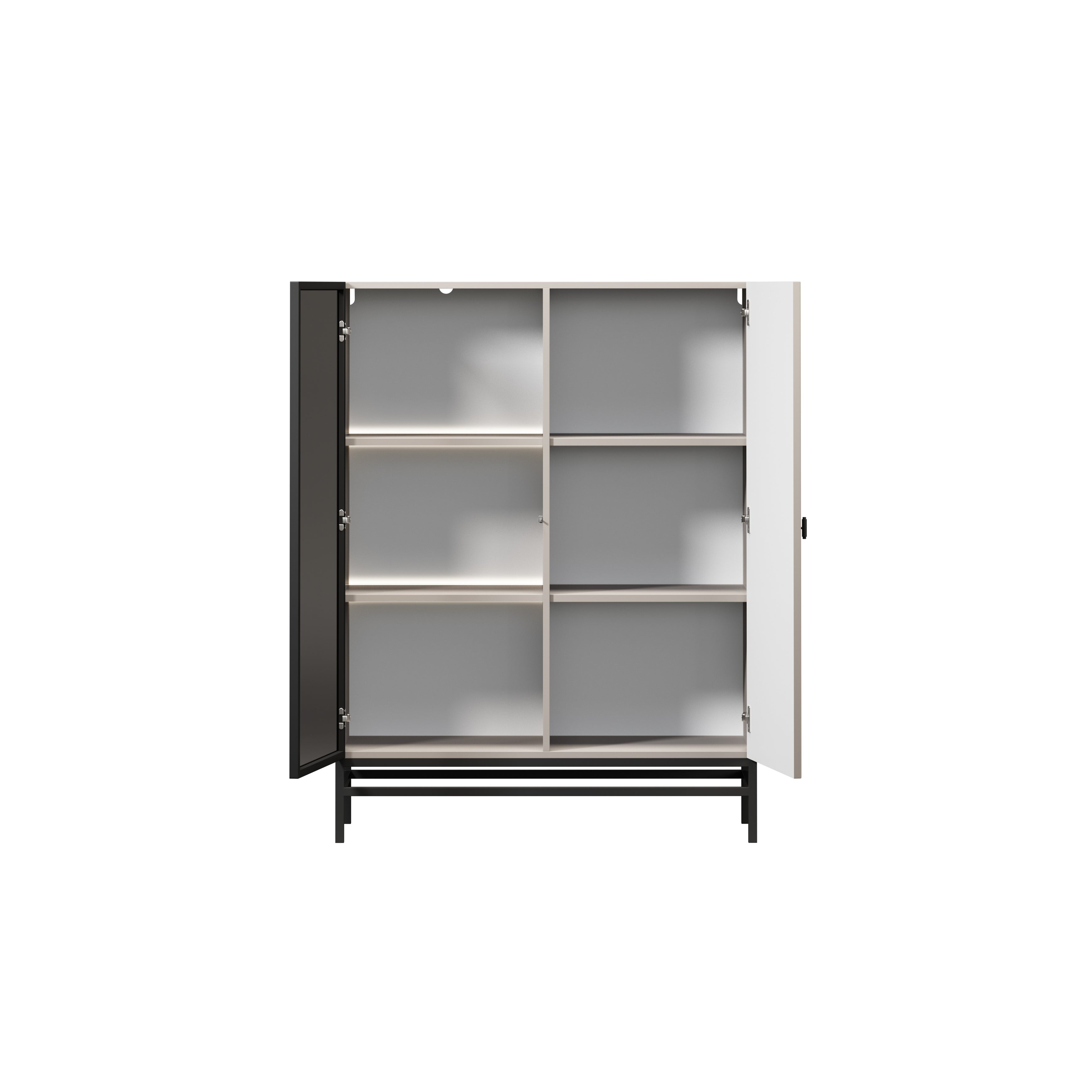 Vitrina Lorini 100x45cm, Material: MDF