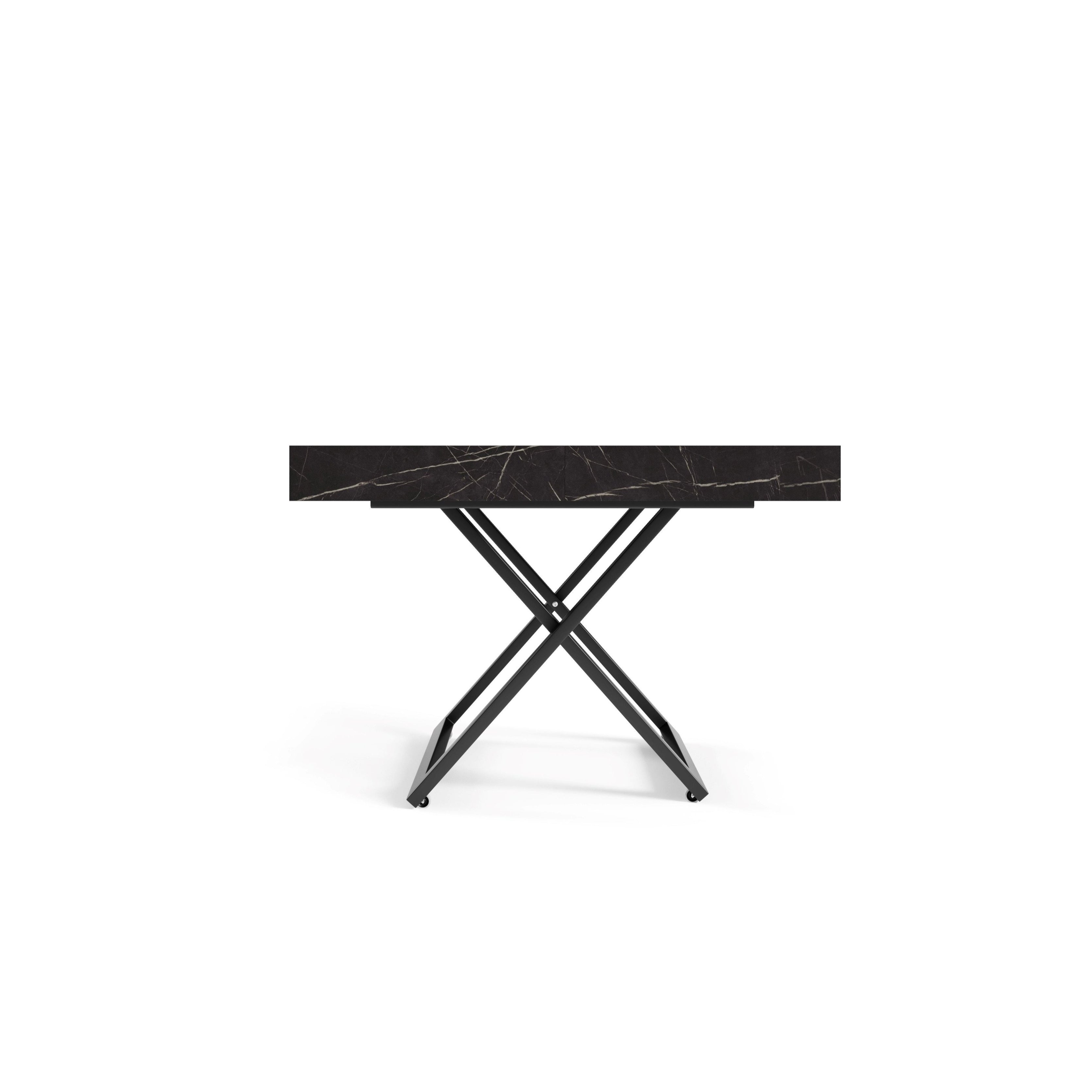 Klubska mizica Sanna U 120/200x90cm, Material: Izbira materiala