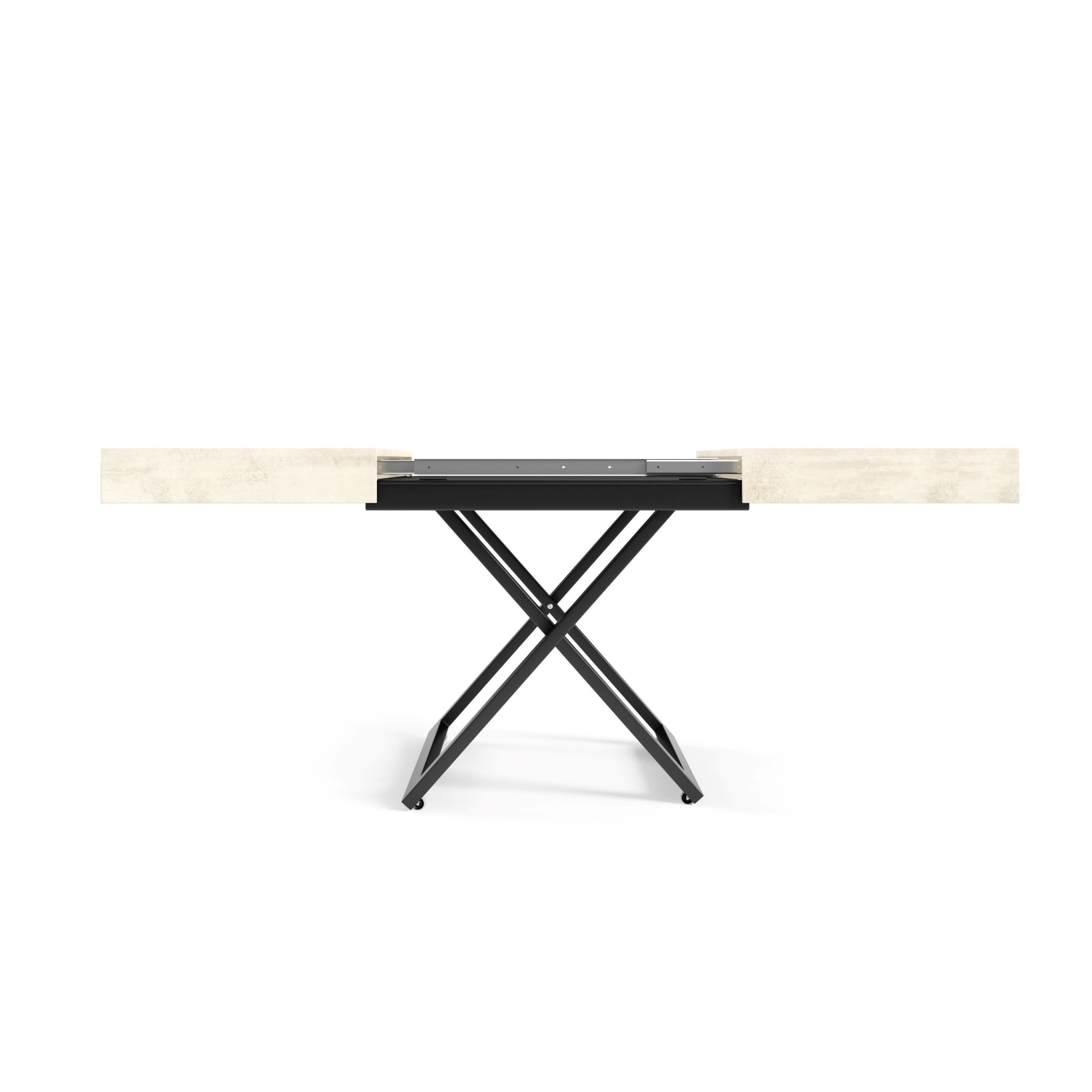 Klubska mizica Sanna U 120/200x90cm, Material: Izbira materiala