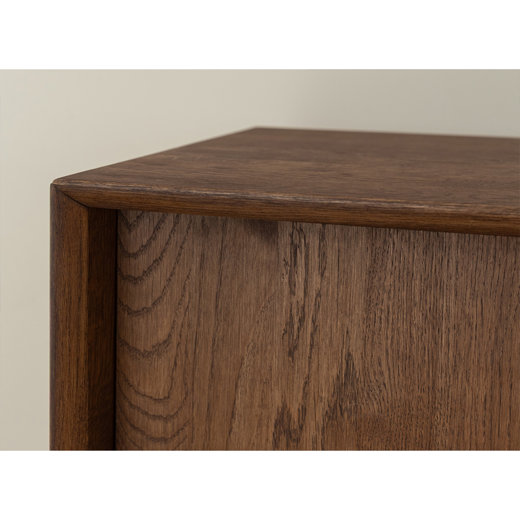 TV komoda Modern Loft 200x50 cm, material: masivno hrastovo les