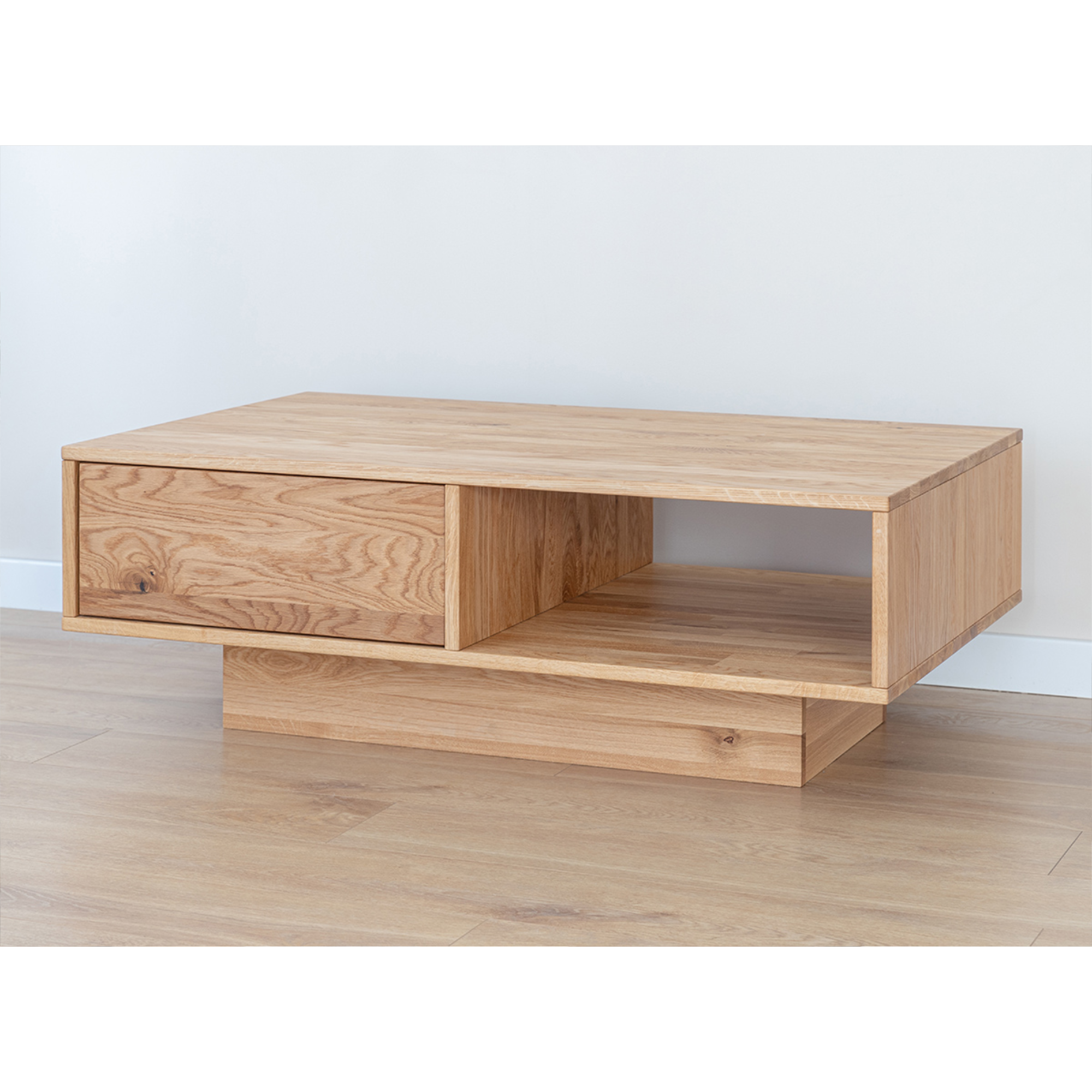 Klubska mizica Collodi 110x70 cm, Material: Masivno Hrastovo Les