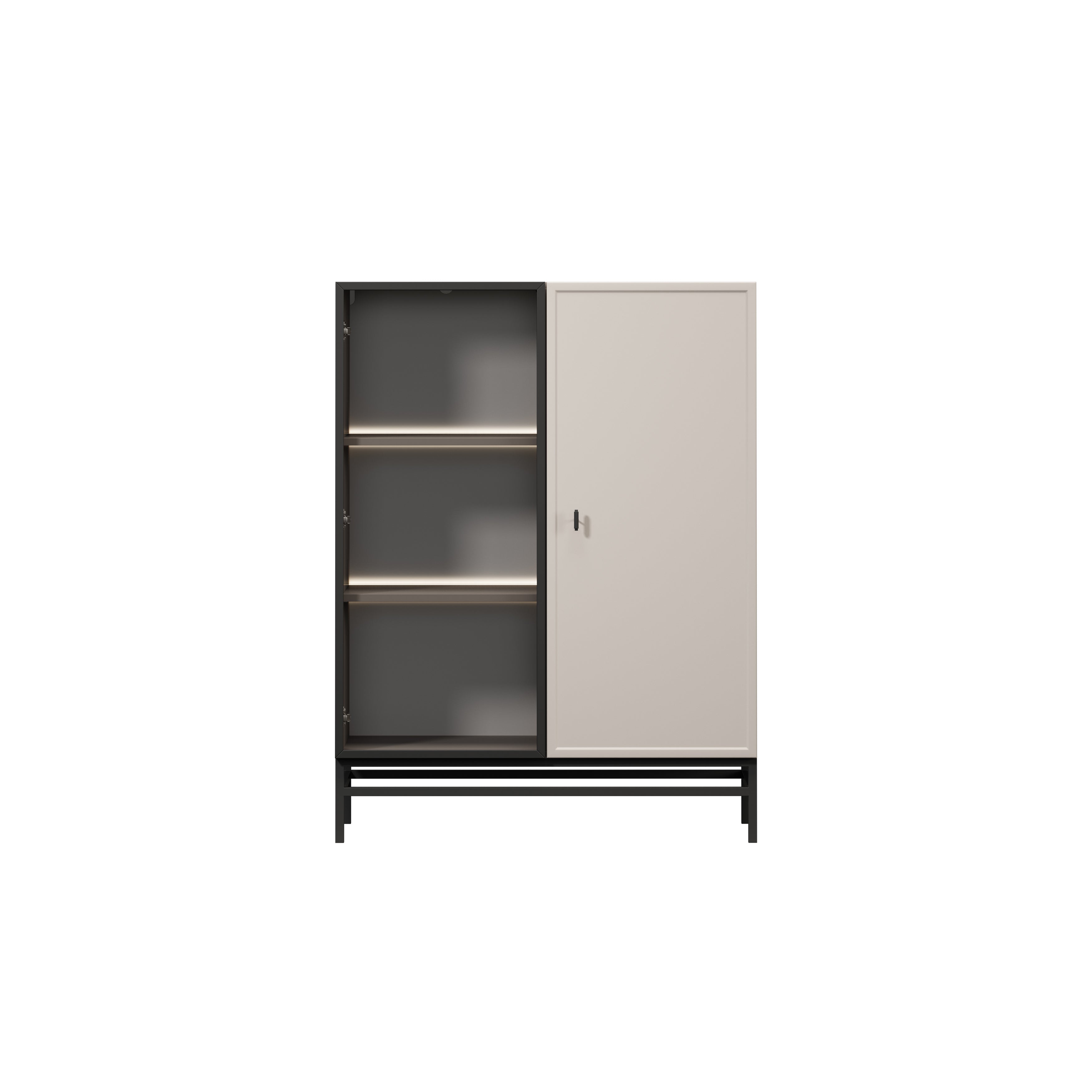 Vitrina Lorini 100x45cm, Material: MDF