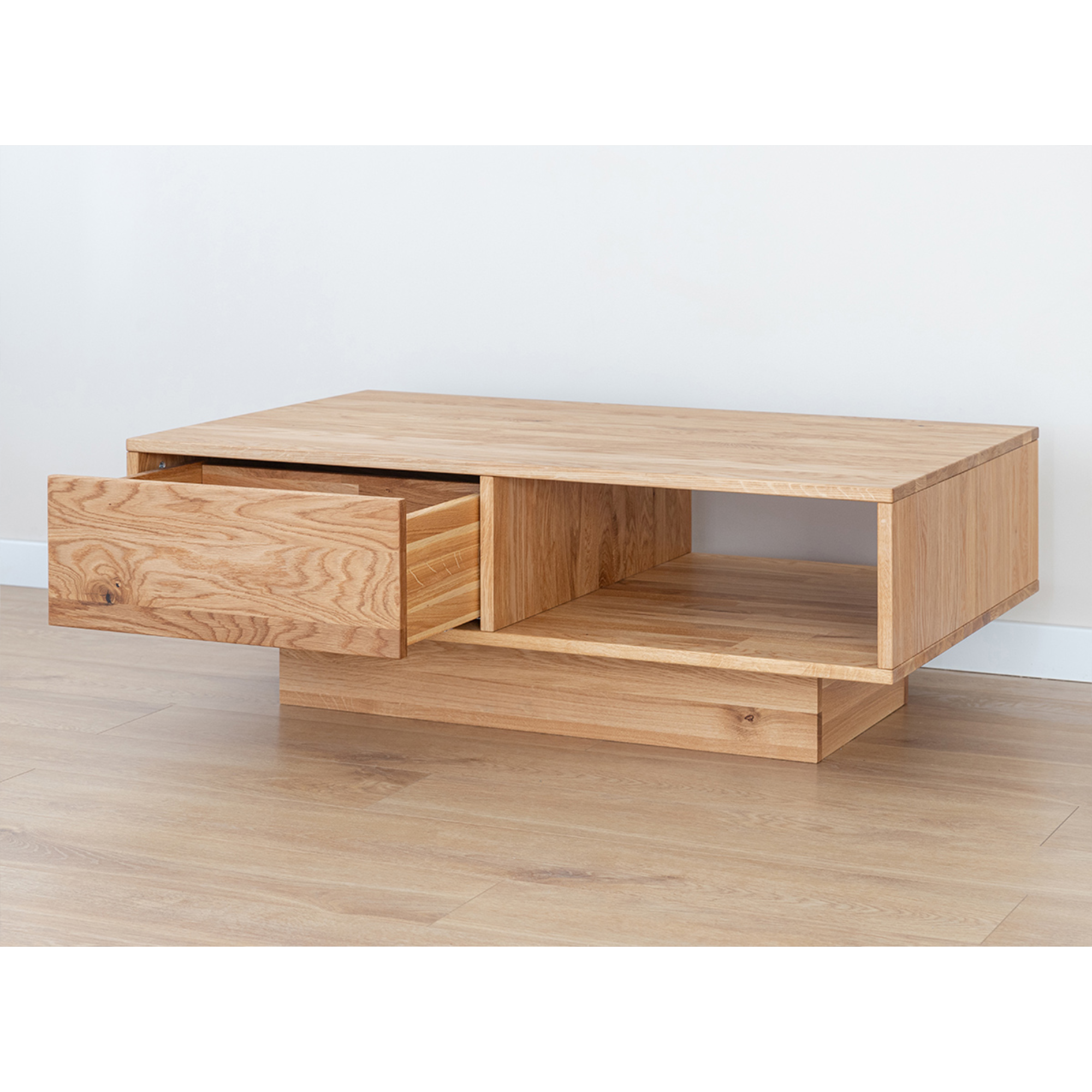 Klubska mizica Collodi 110x70 cm, Material: Masivno Hrastovo Les