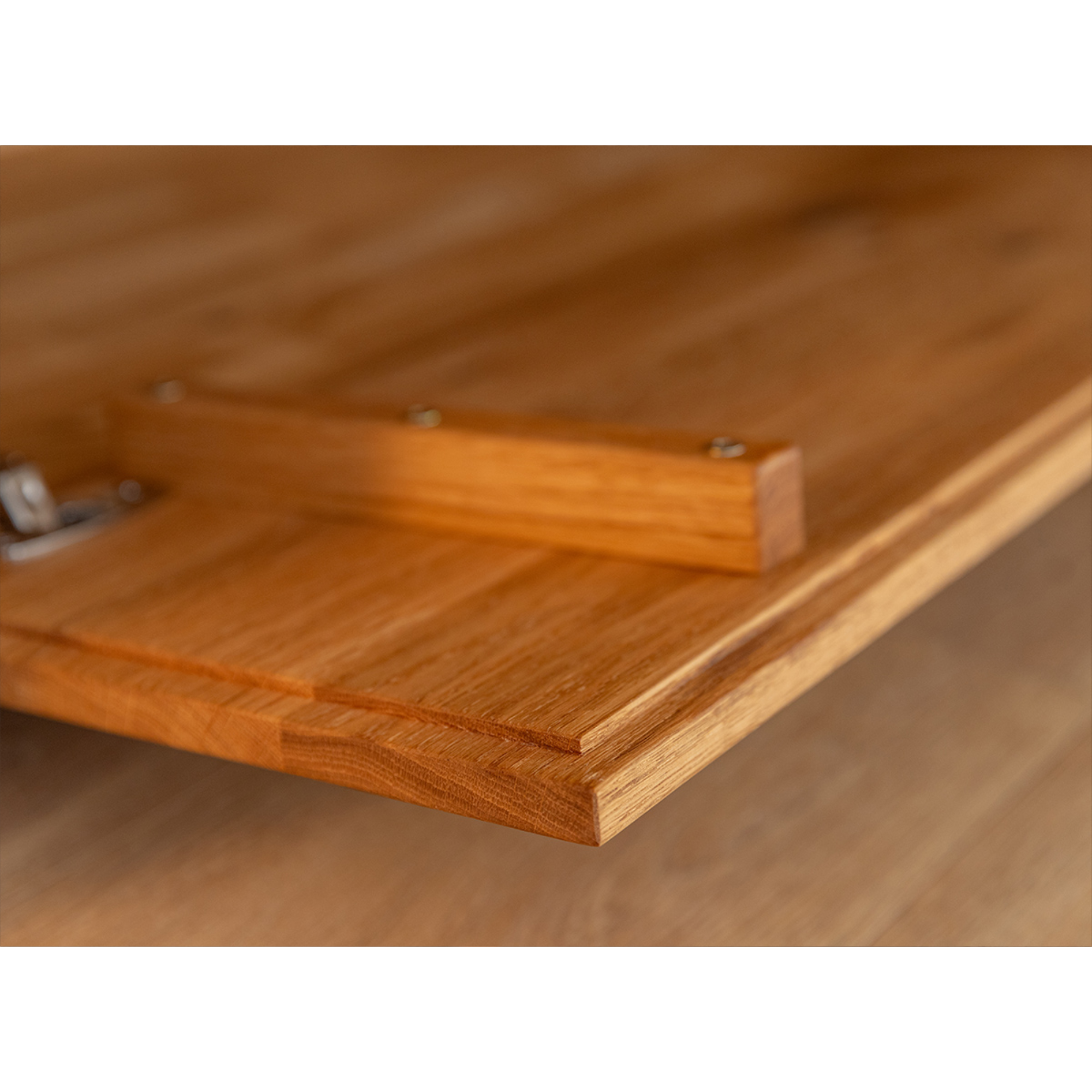 TV komoda Collodi, material: masivni hrast