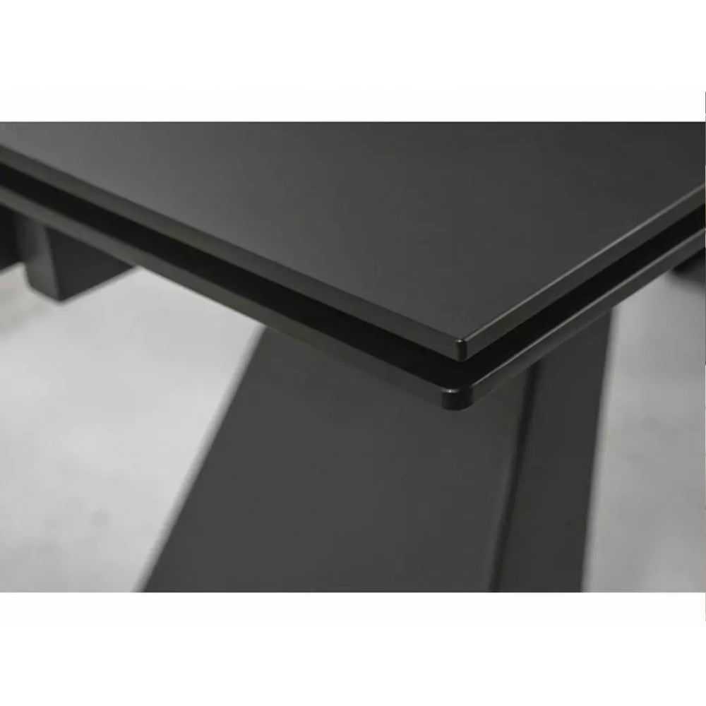 Jedilna miza Salvadore, Material: Kaljeno steklo