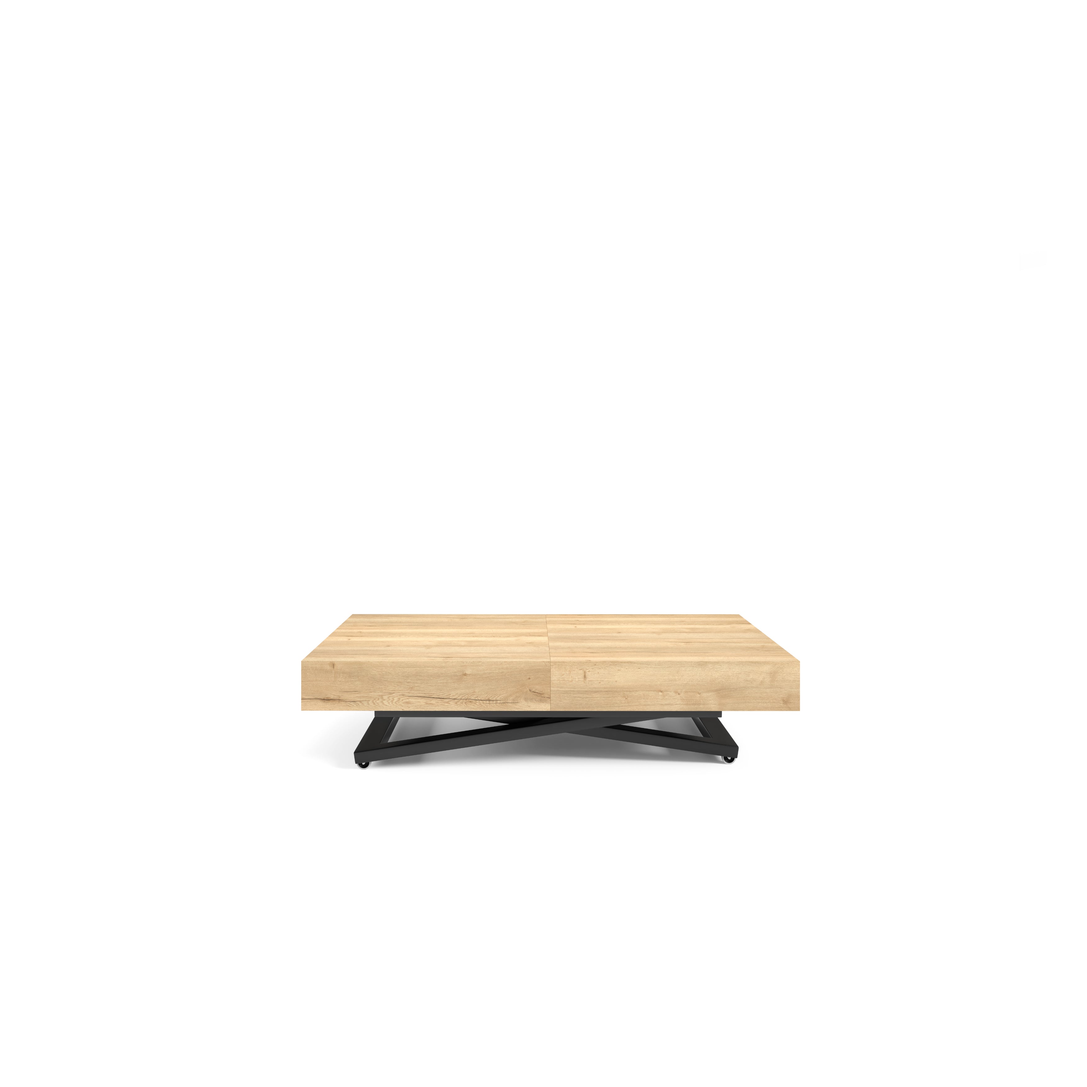 Klubska mizica Sanna U 120/200x90cm, Material: Izbira materiala