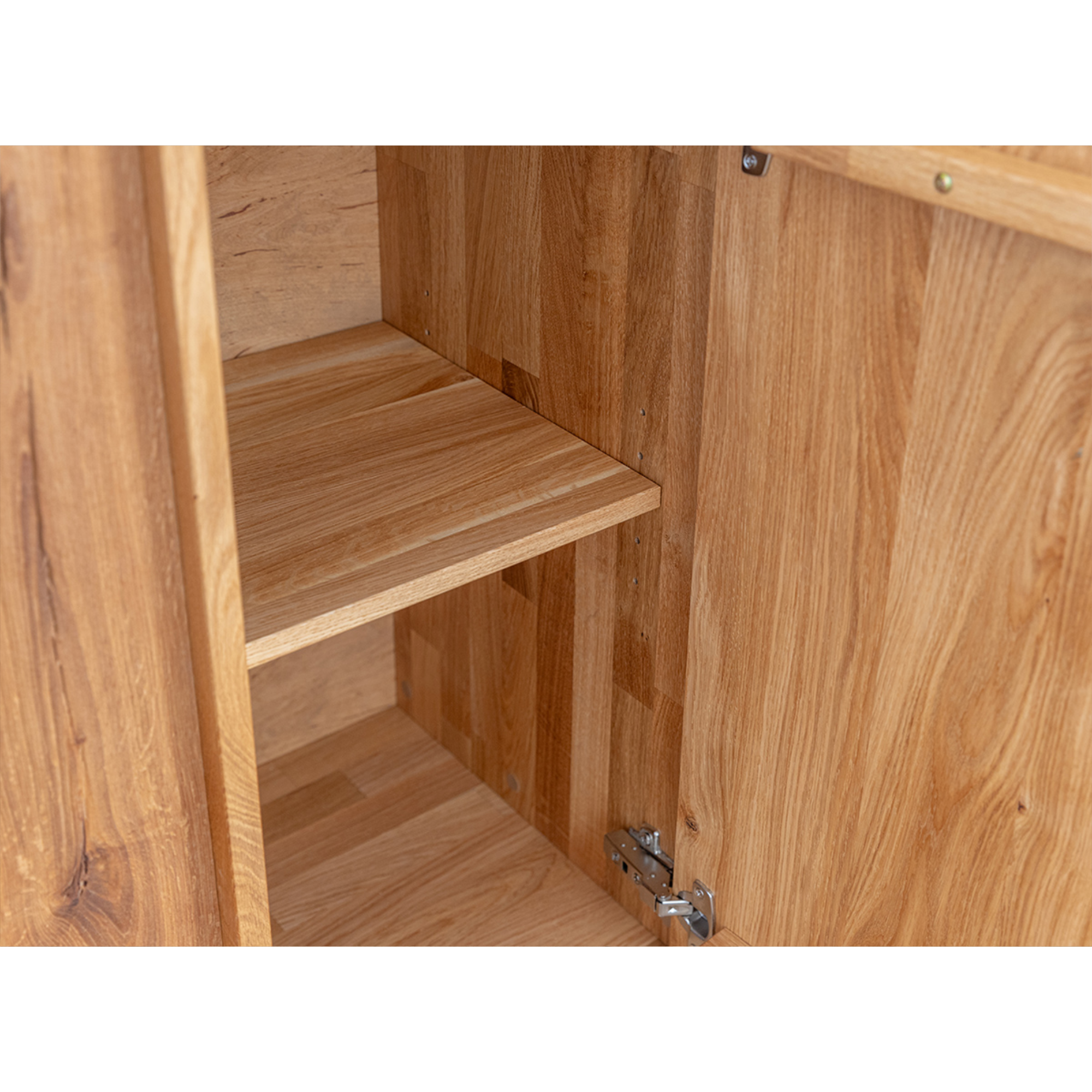TV komoda Collodi, material: masivni hrast