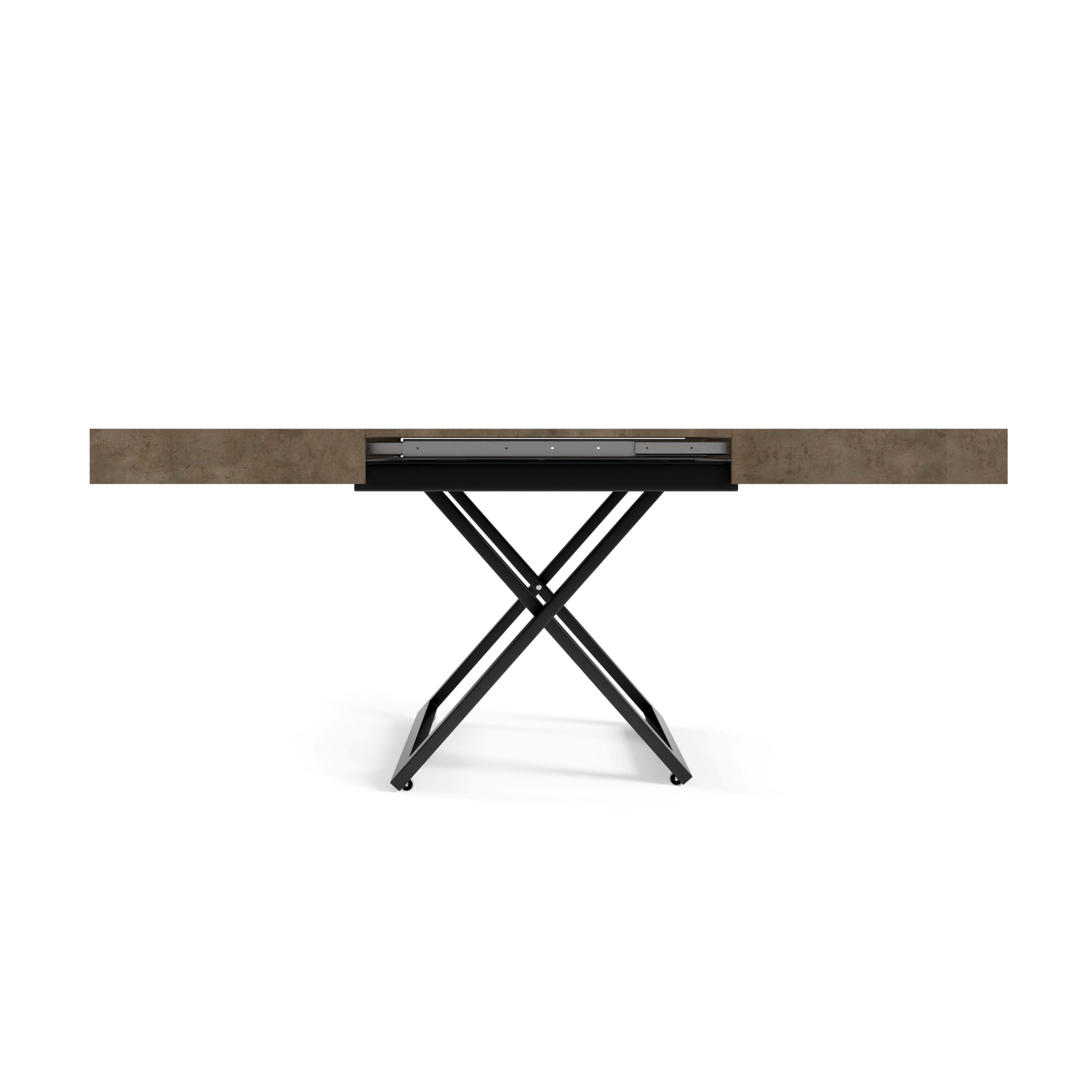 Klubska mizica Sanna U 120/200x90cm, Material: Izbira materiala