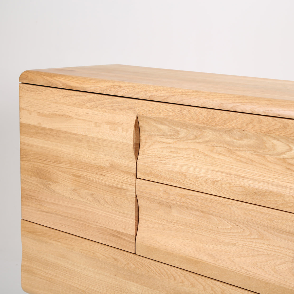 Komoda Antoni Alto 160x96cm, Material: Masiven hrast