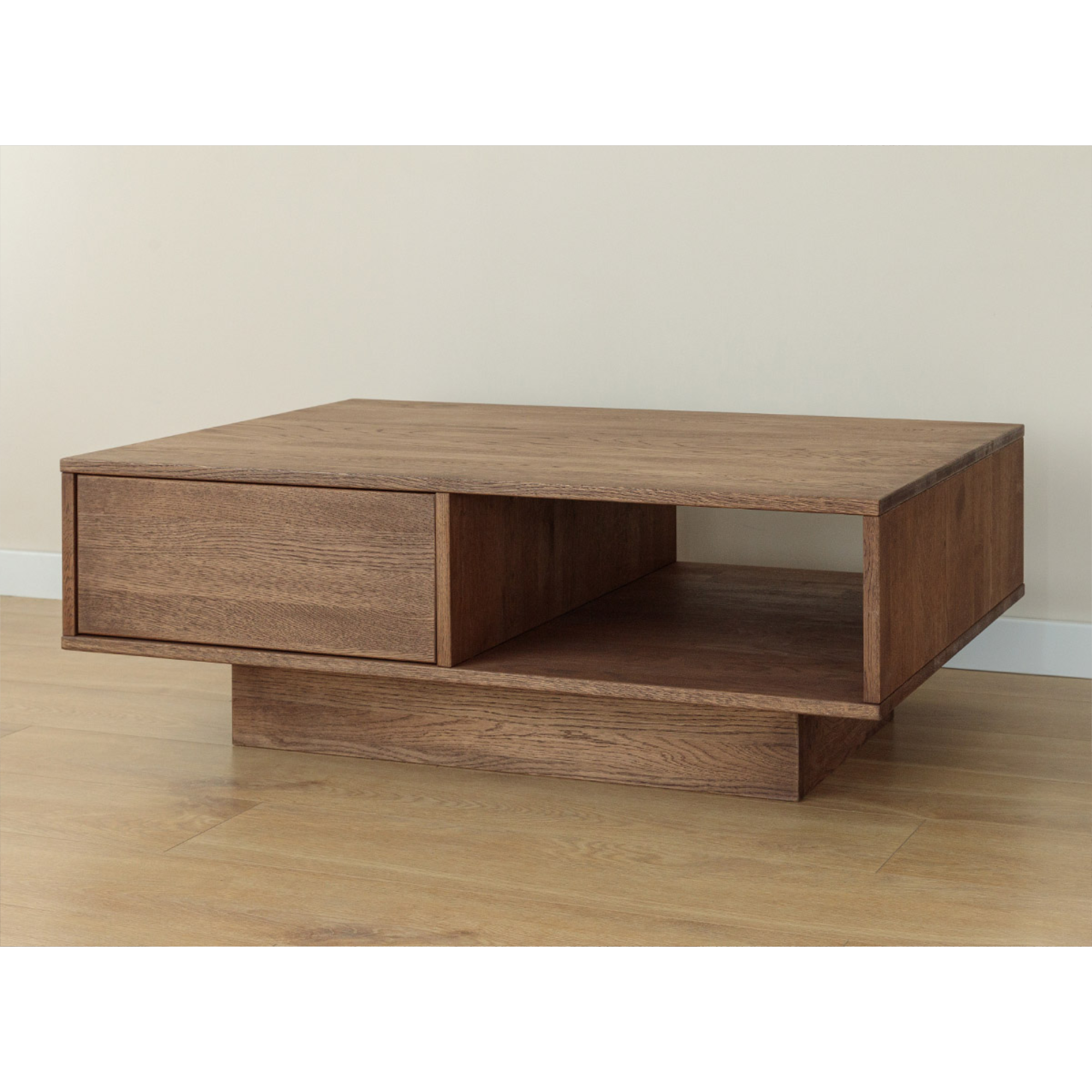 Klubska mizica Collodi 110x70 cm, Material: Masivno Hrastovo Les