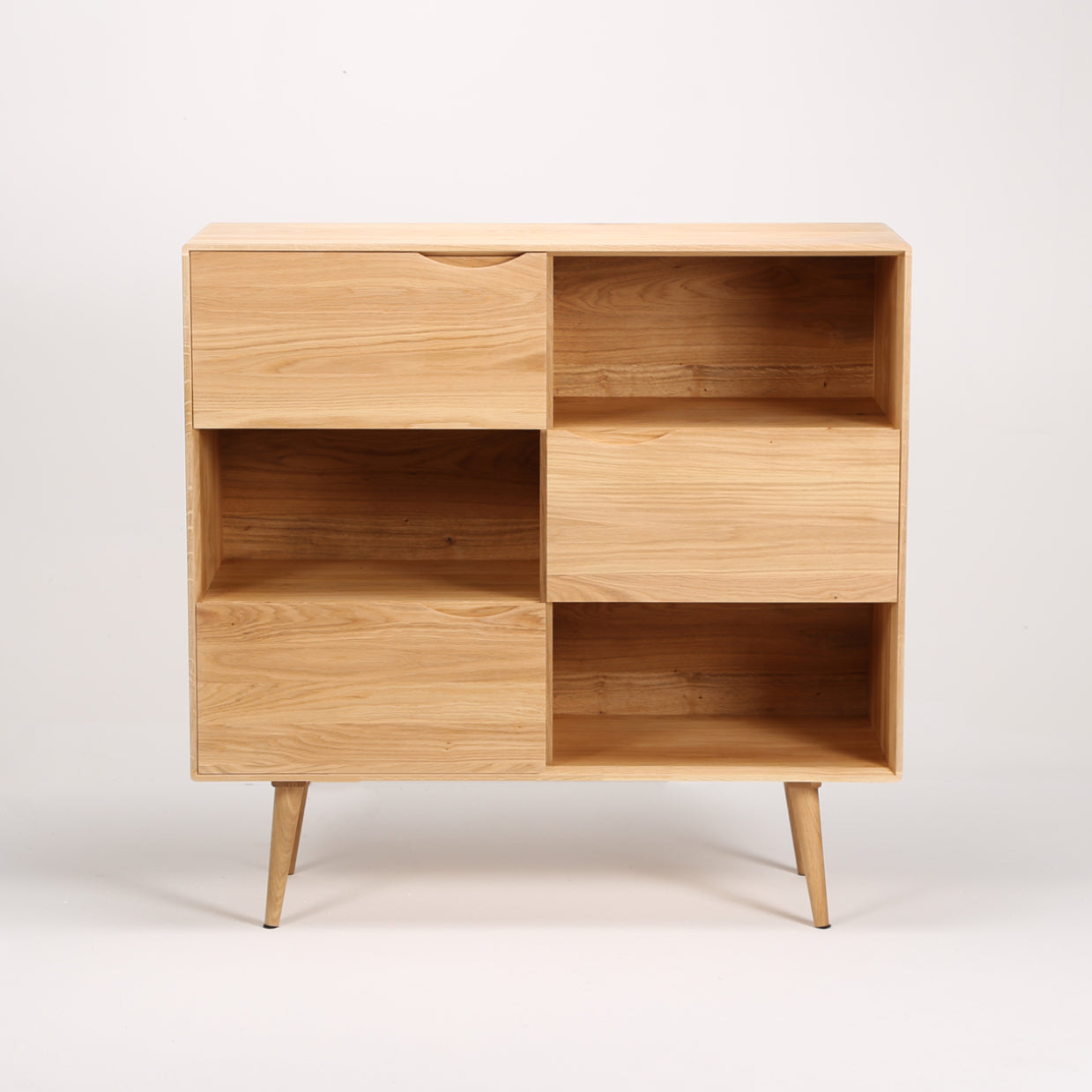 Komoda Primo Alta 107,4x81,1 cm, Material: Masiven hrast