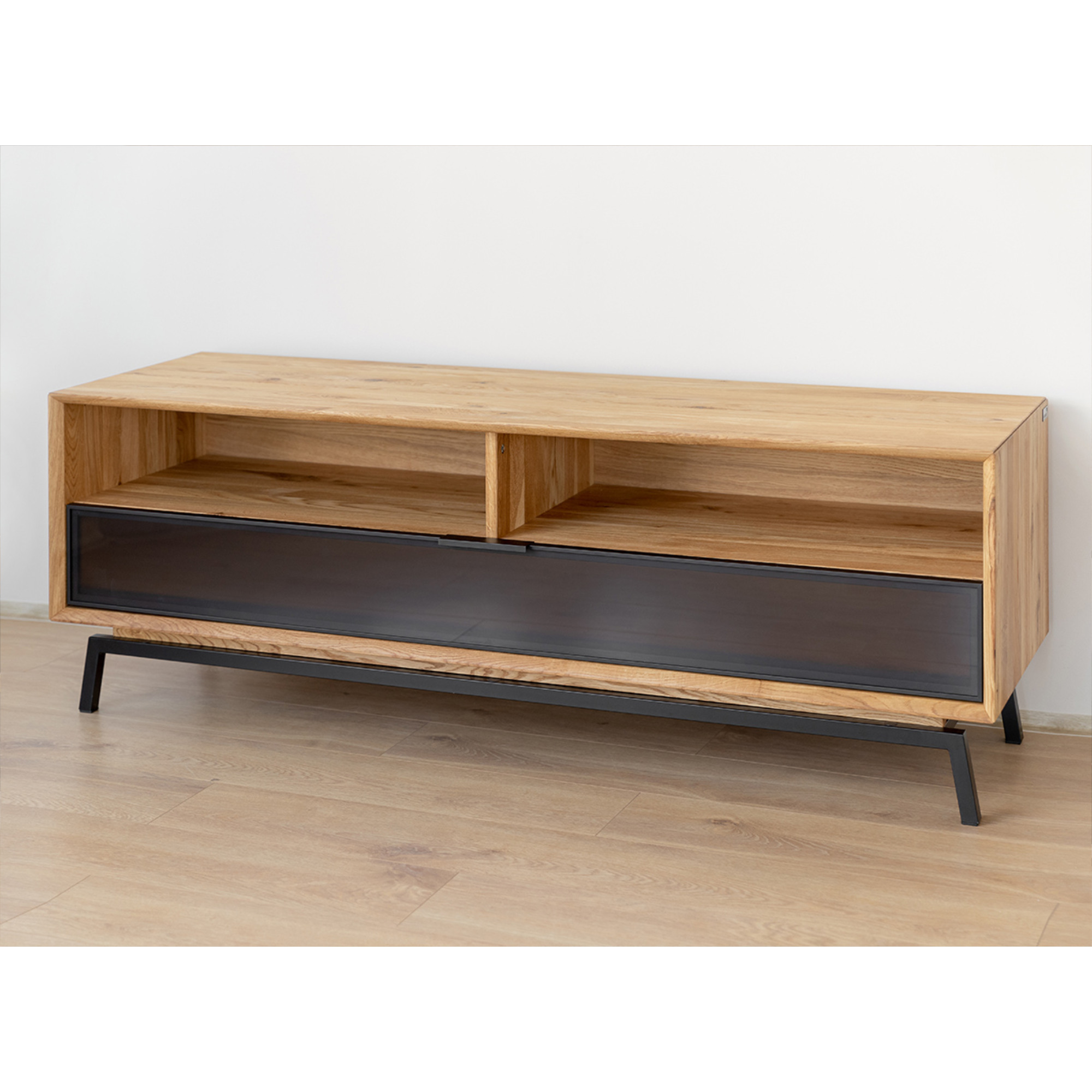 TV Komoda Modern Loft 160x50cm, Material: Masivno hrastovo les