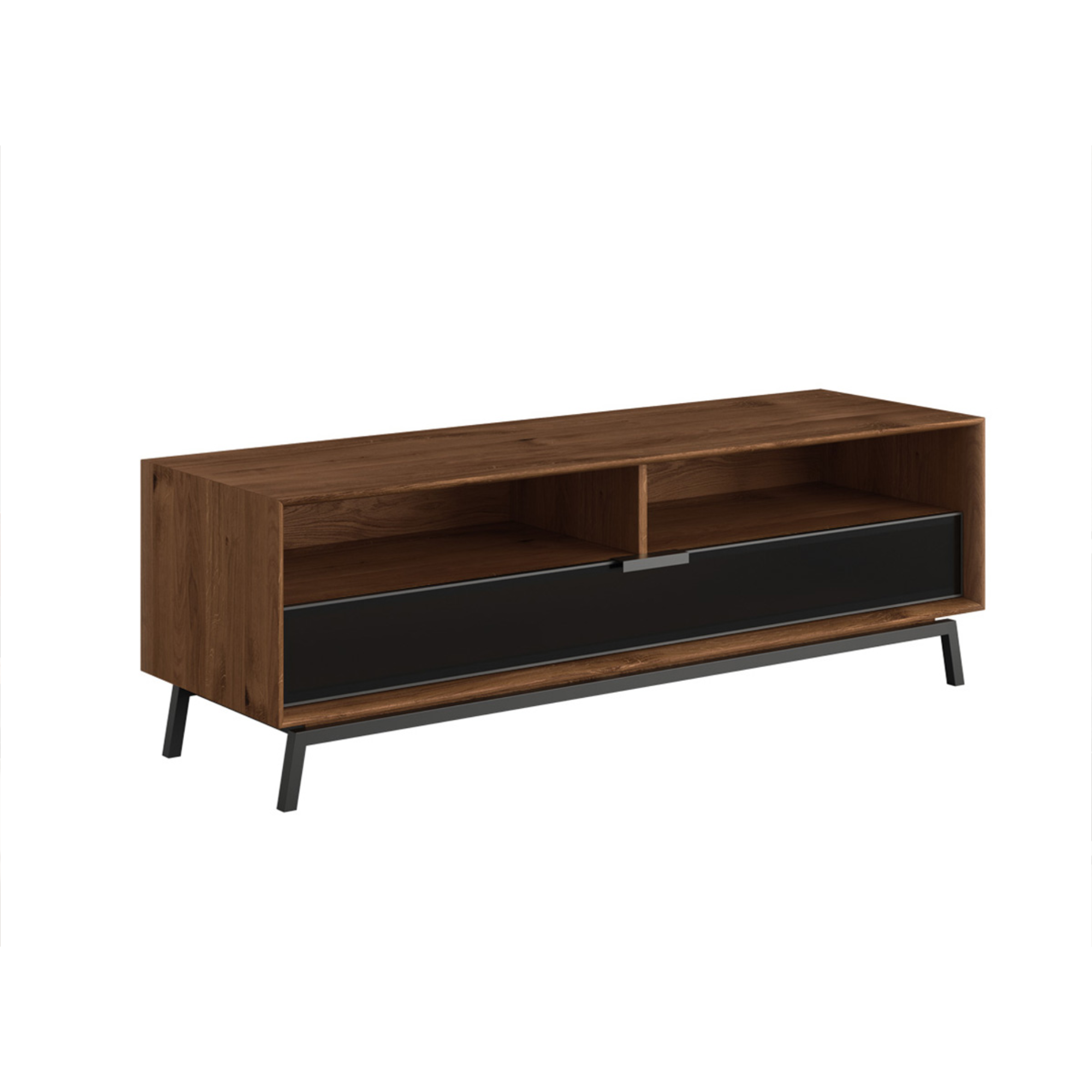 TV Komoda Modern Loft 160x50cm, Material: Masivno hrastovo les