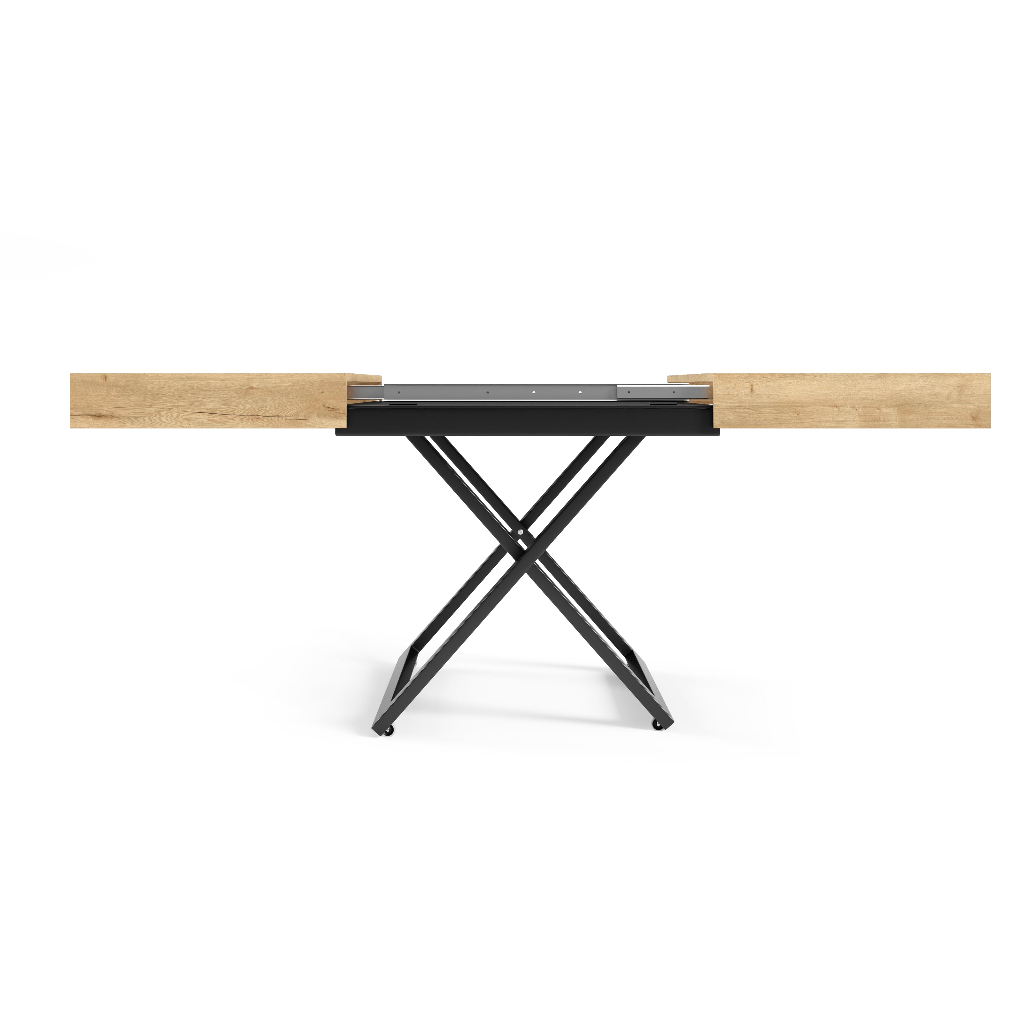 Klubska mizica Sanna U 120/200x90cm, Material: Izbira materiala