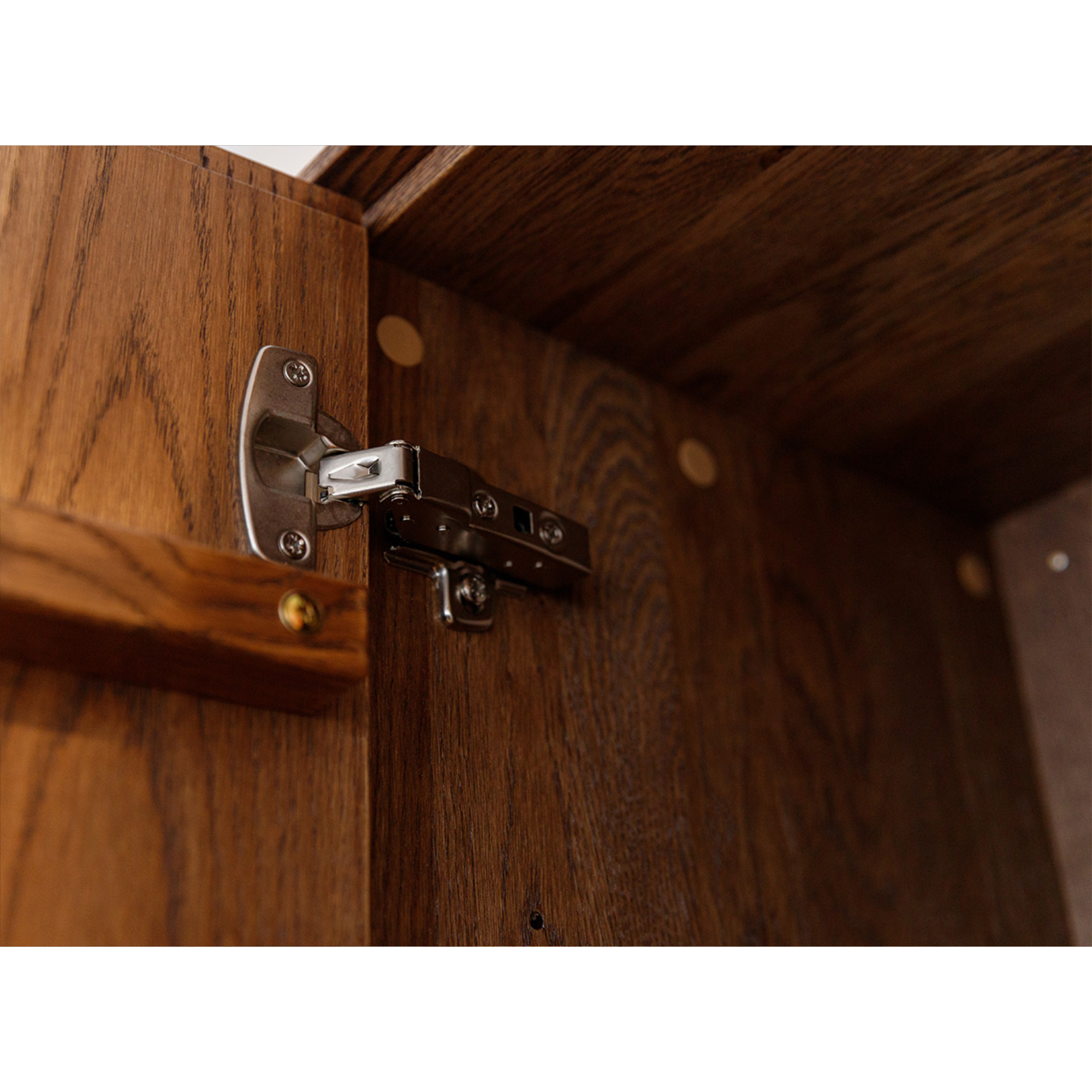 TV komoda Collodi, material: masivni hrast