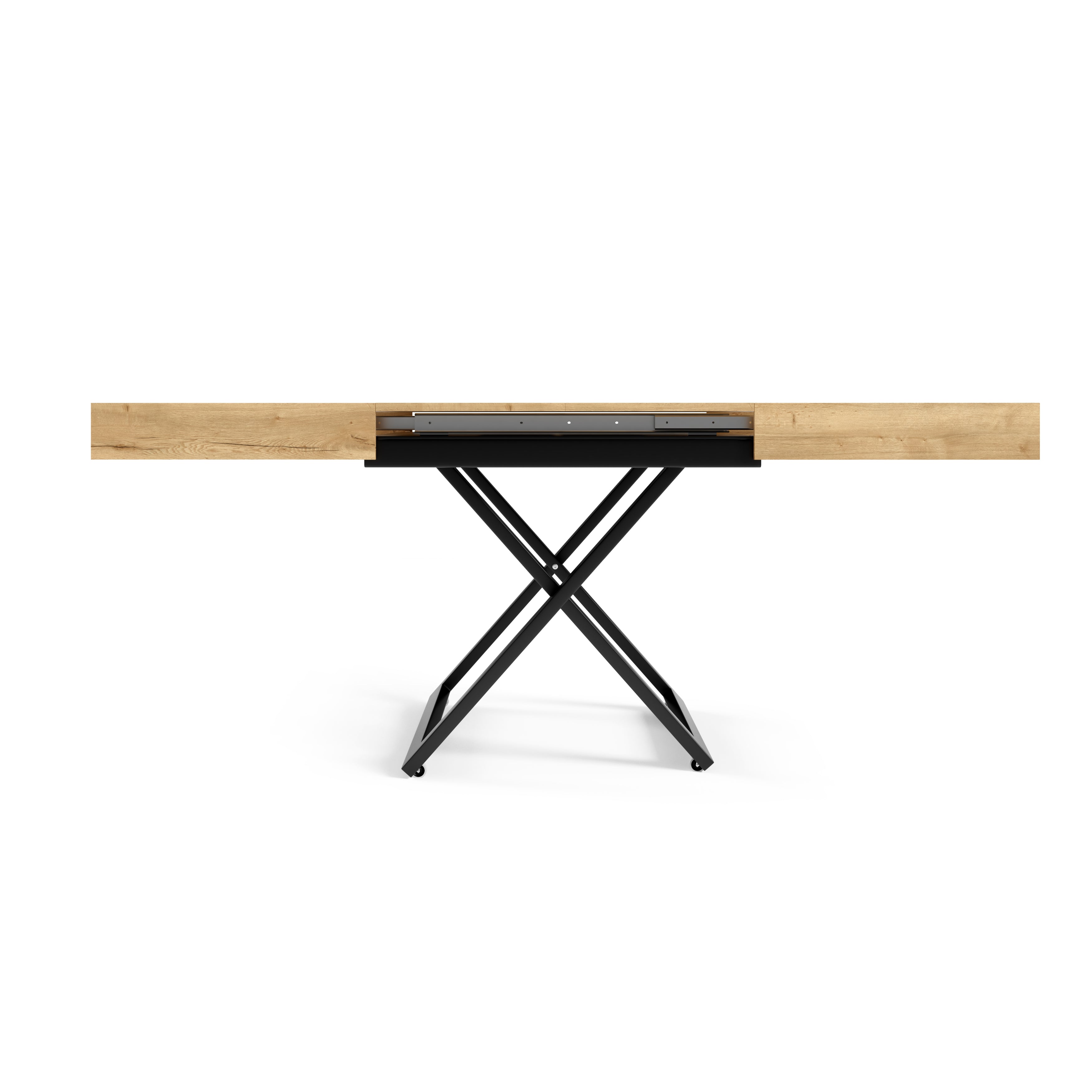Klubska mizica Sanna U 120/200x90cm, Material: Izbira materiala