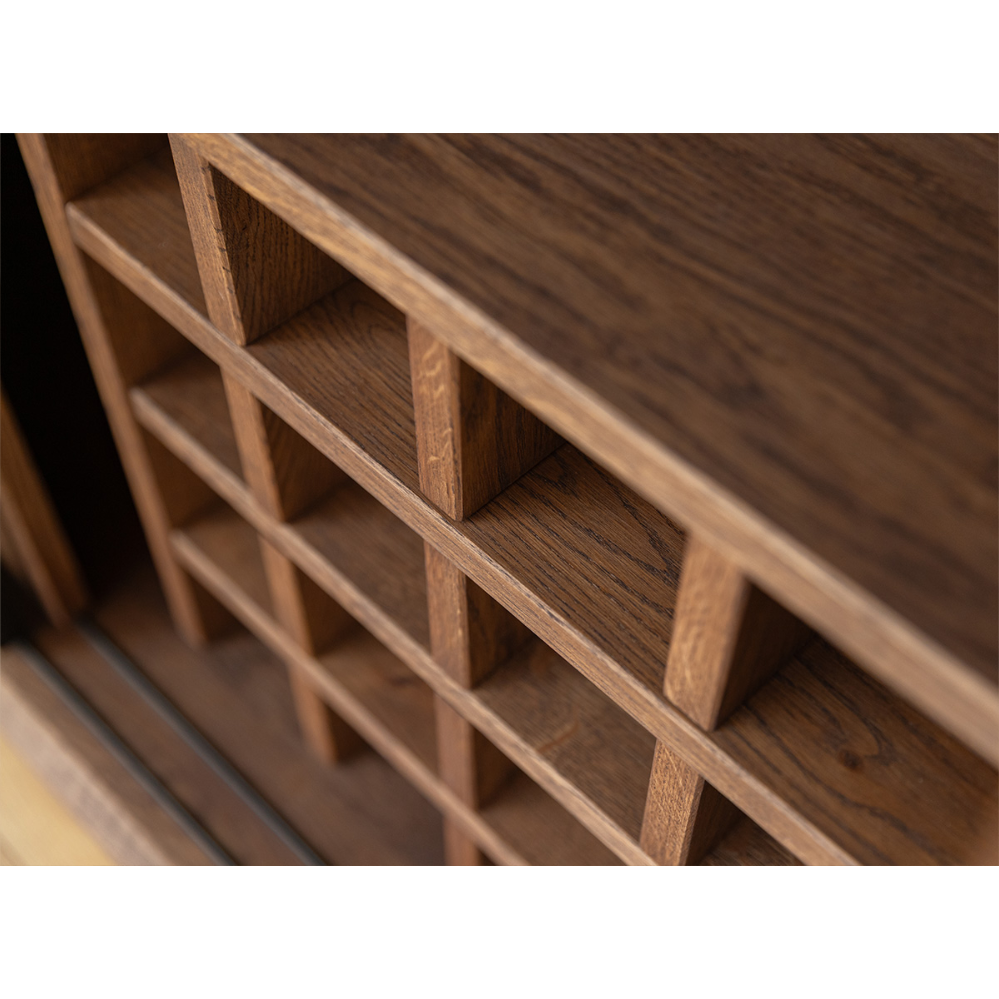 Komoda Modern Loft 101x45 cm, Material: Masivni hrast