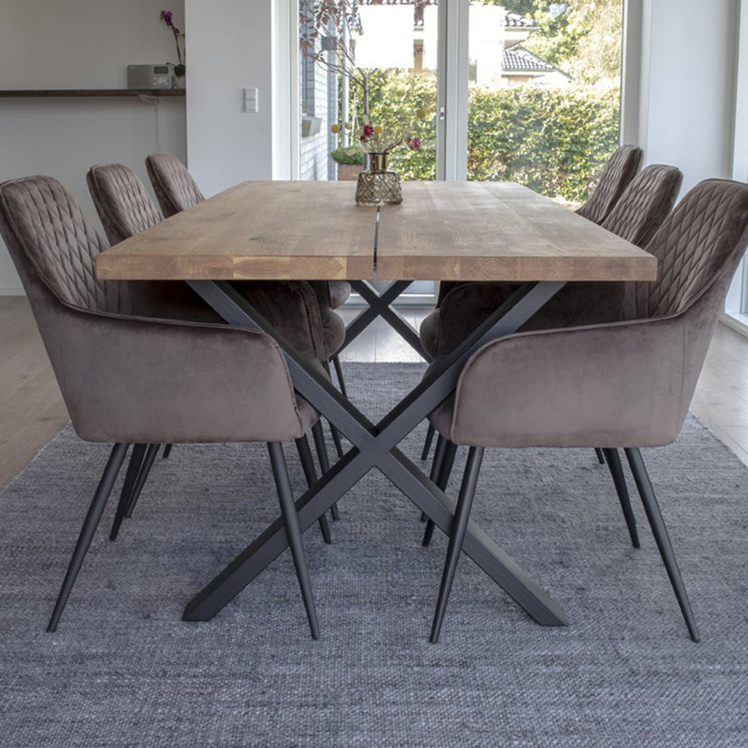 Jedilni stol Harbo, Material: Žamet