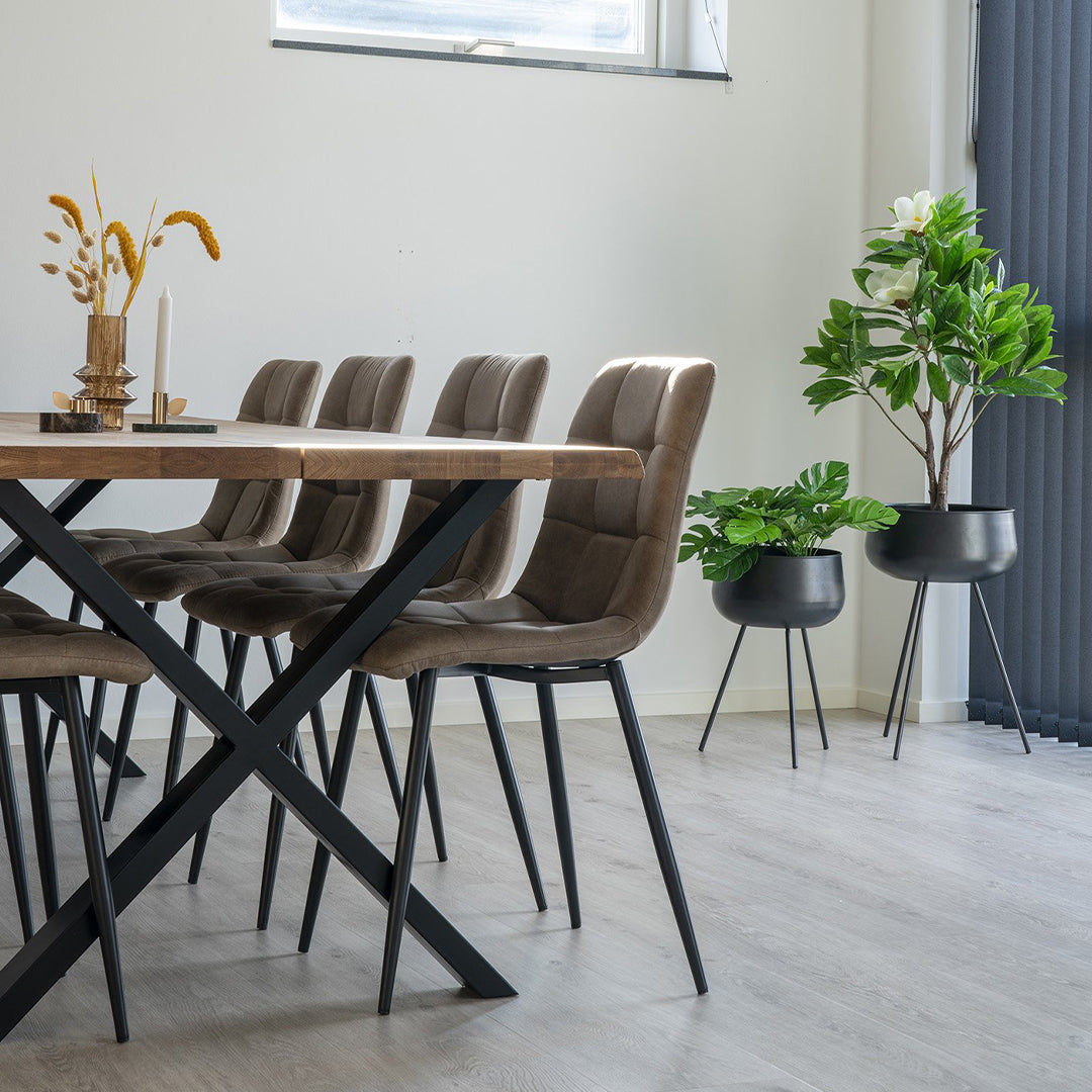 Jedilni stol Middelfart, Material: mikrovlakna