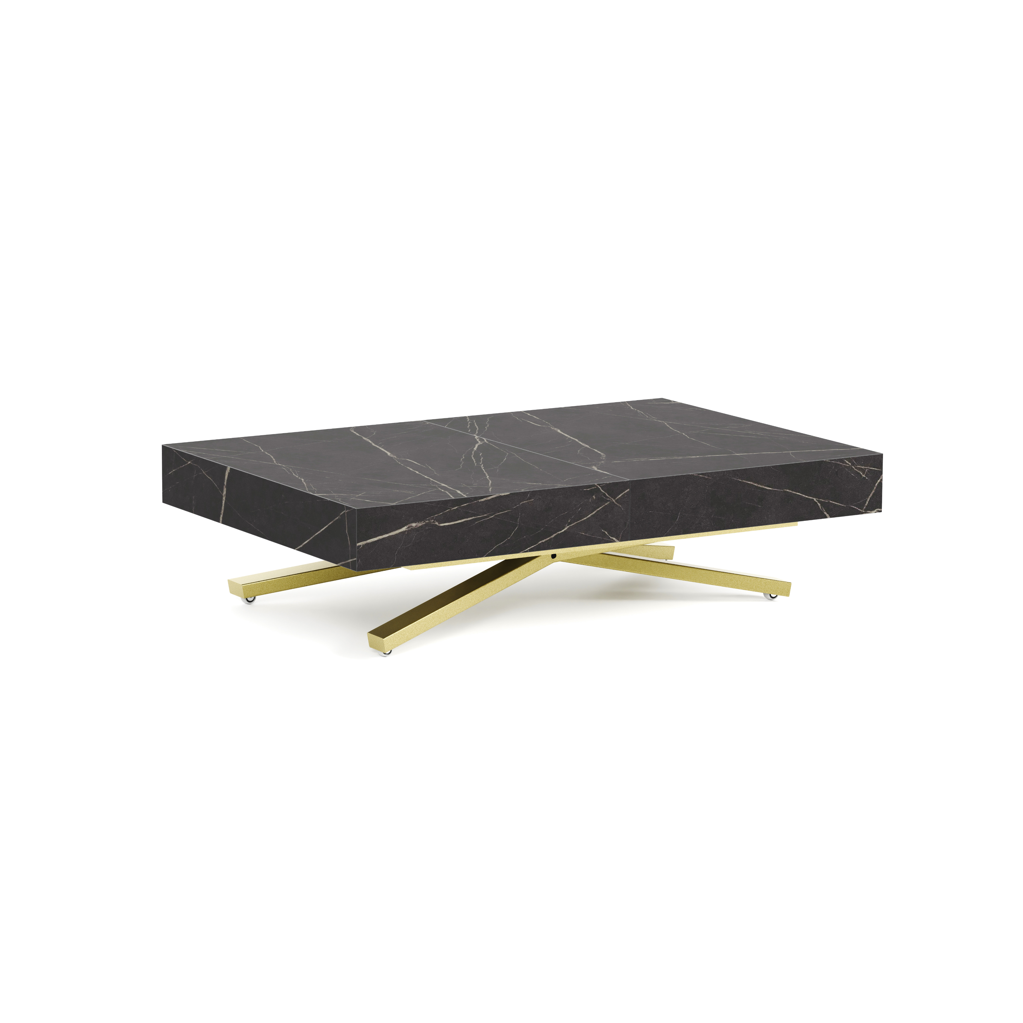 Klubska mizica Sanna X 120/200x90cm, Material: Izbira materiala