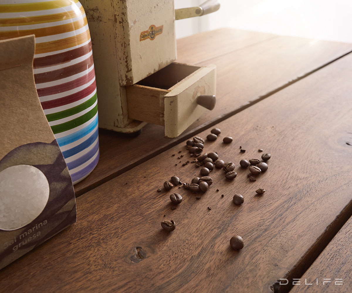 Barska miza Blokk 165x60cm, Material: Akacija