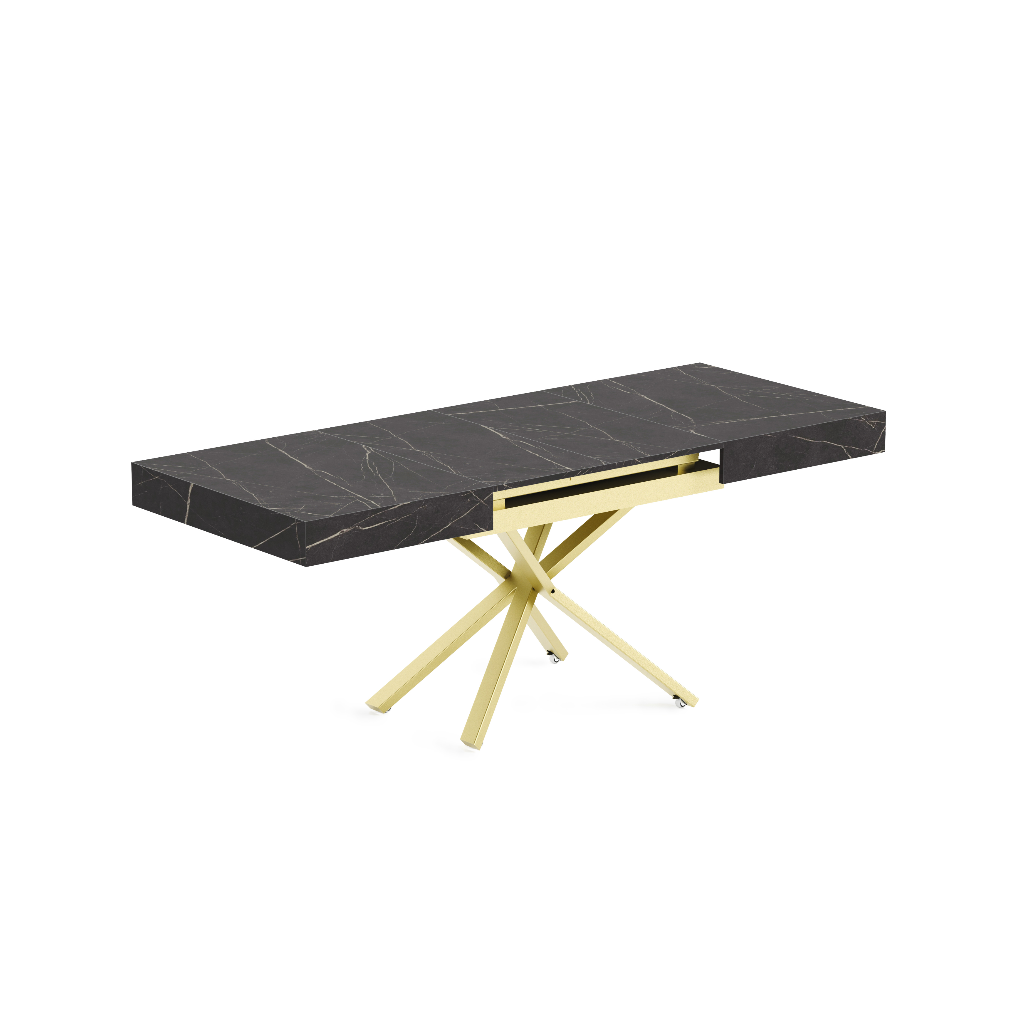 Klubska mizica Sanna X 120/200x90cm, Material: Izbira materiala