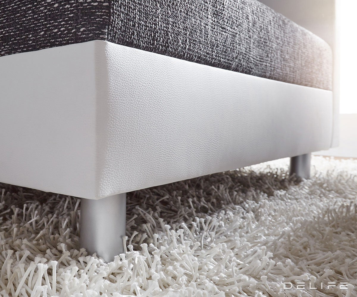 Kutna garnitura Clovis 200x185cm, Materijal: Strukturirana tkanina/Umjetna koža