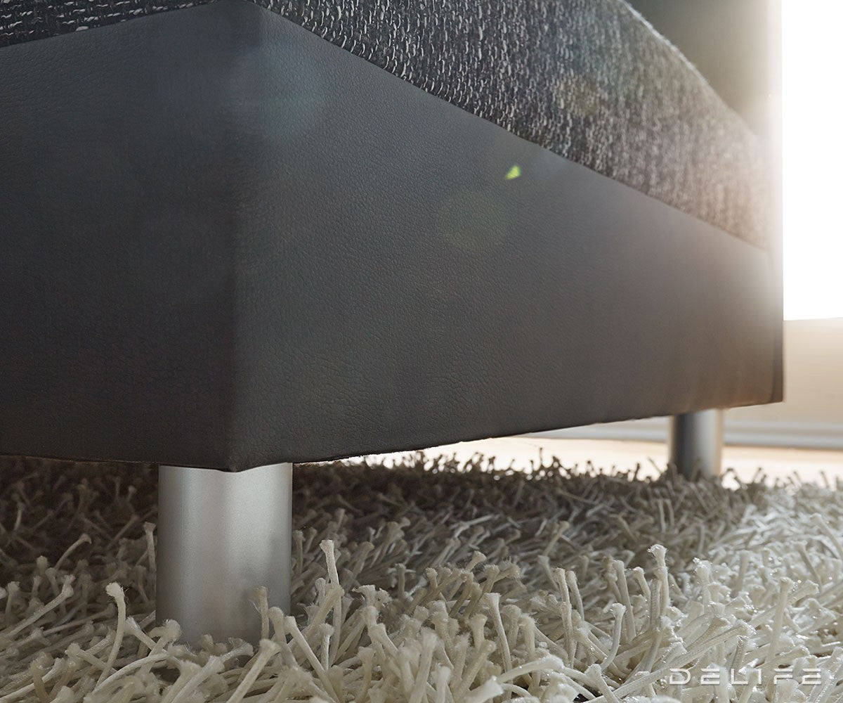 Kutna garnitura Clovis 200x200cm, Materijal: Strukturirana tkanina/Umjetna koža