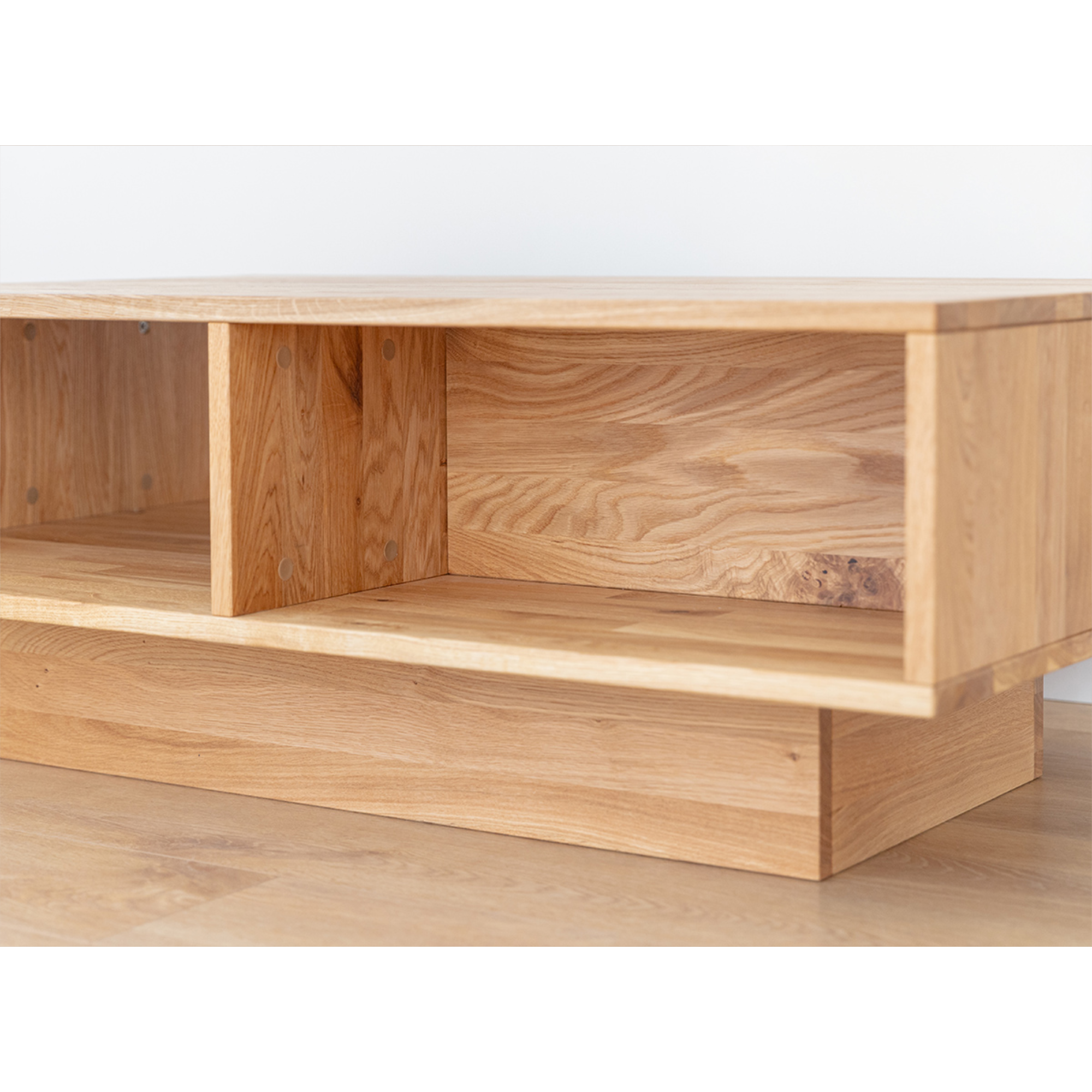 Klubska mizica Collodi 110x70 cm, Material: Masivno Hrastovo Les