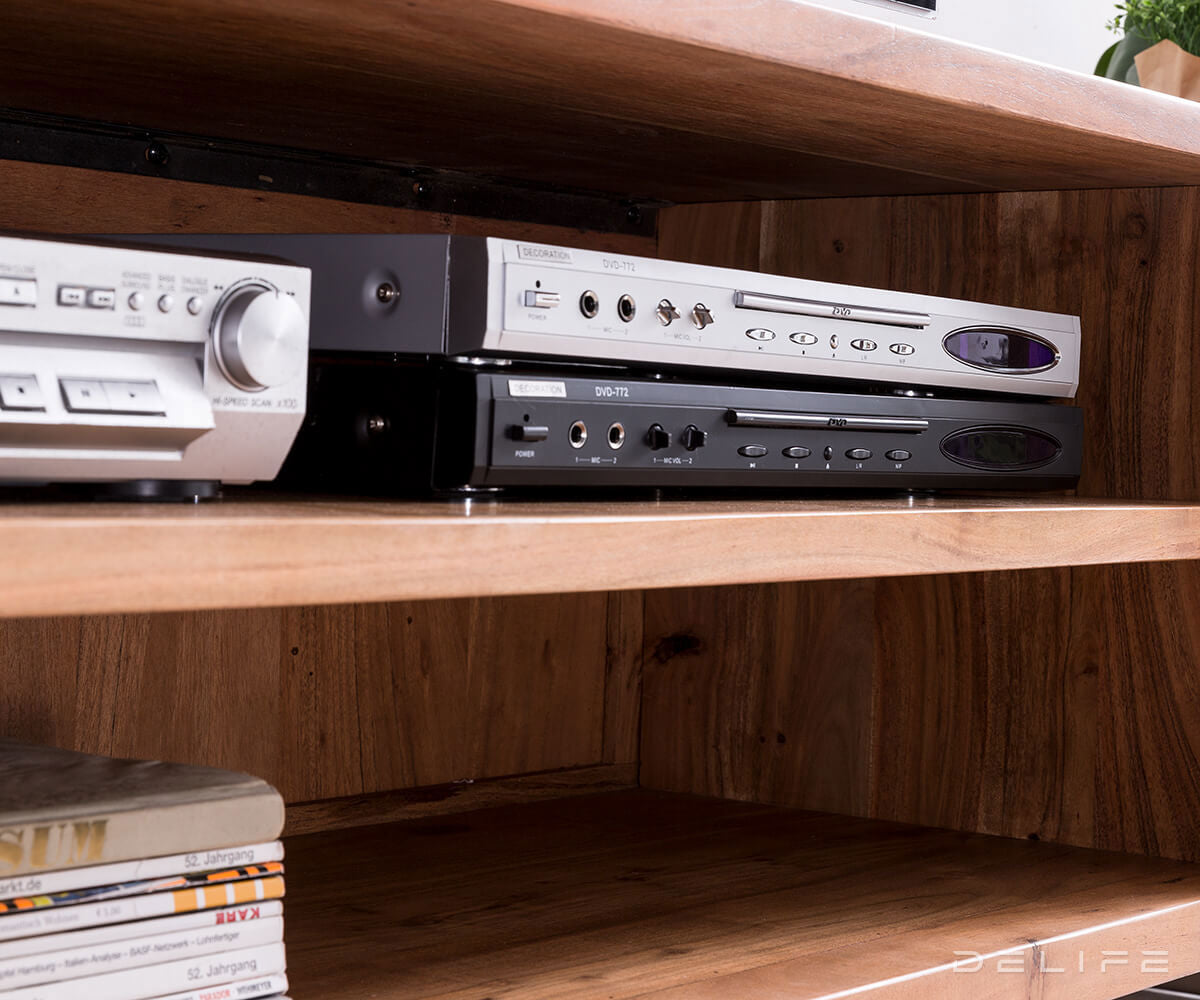 Komoda Live Edge, 200x46 cm, Material: Akacija