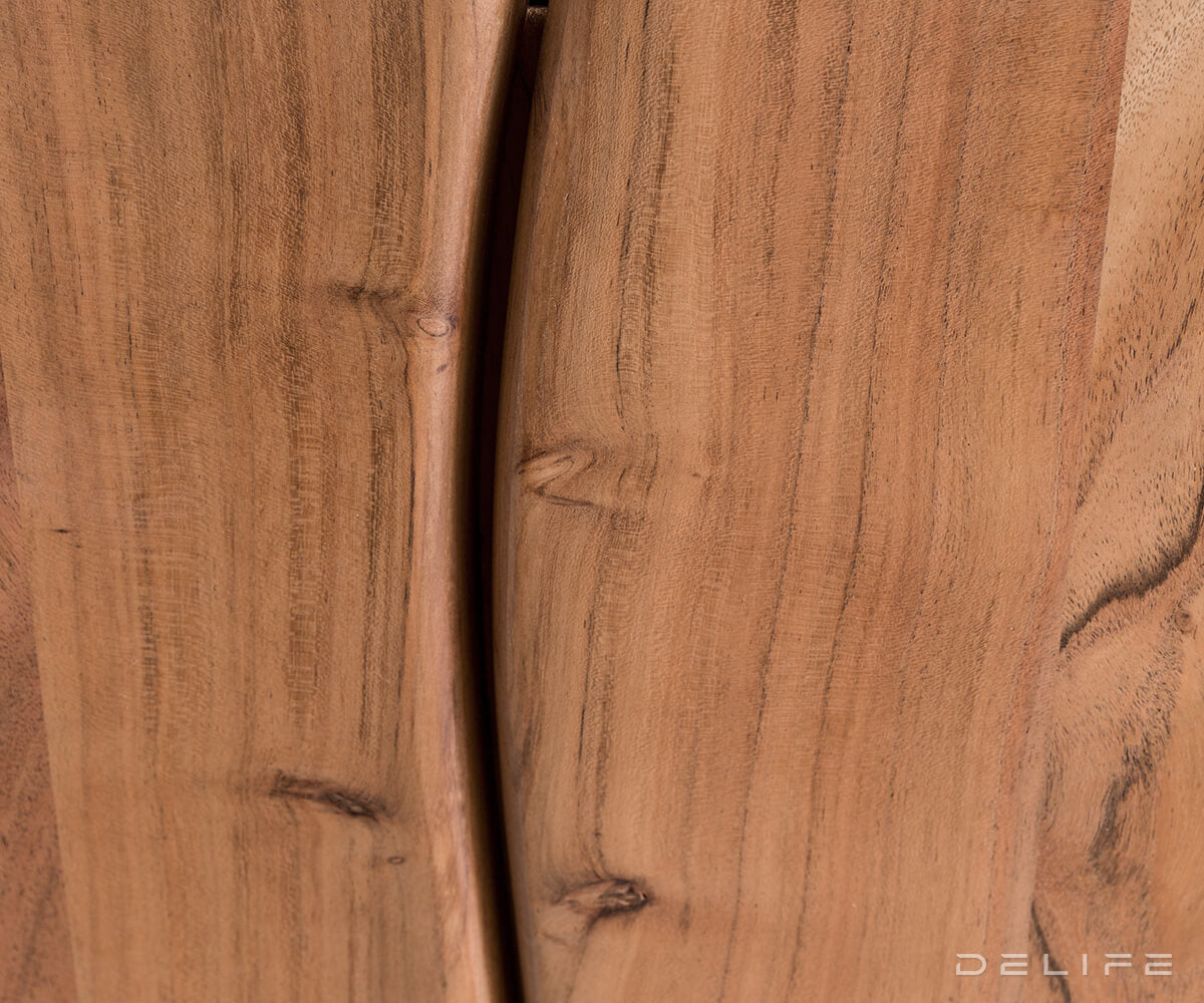 Komoda Live Edge, 200x46 cm, Material: Akacija