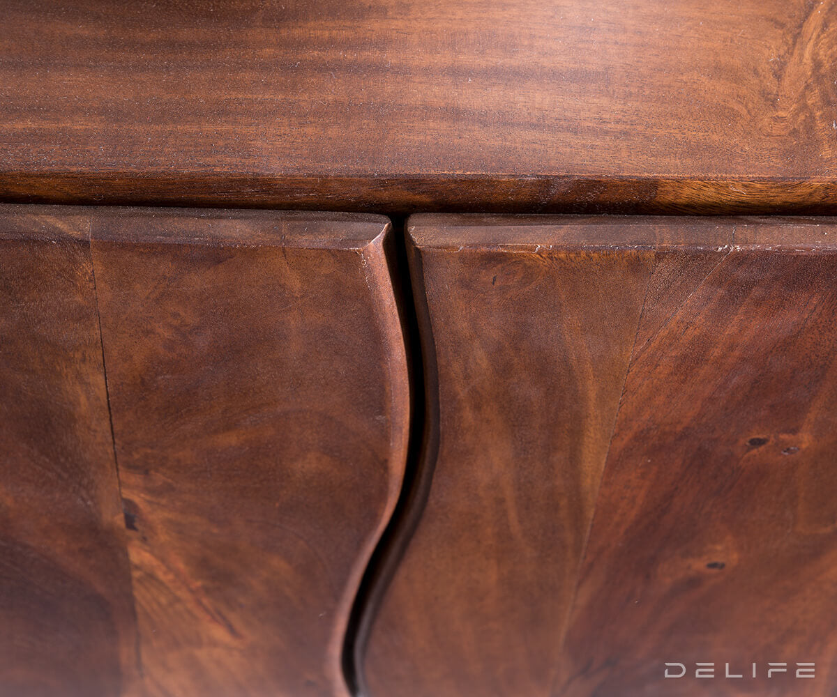 Komoda Live Edge, 200x46 cm, Material: Akacija