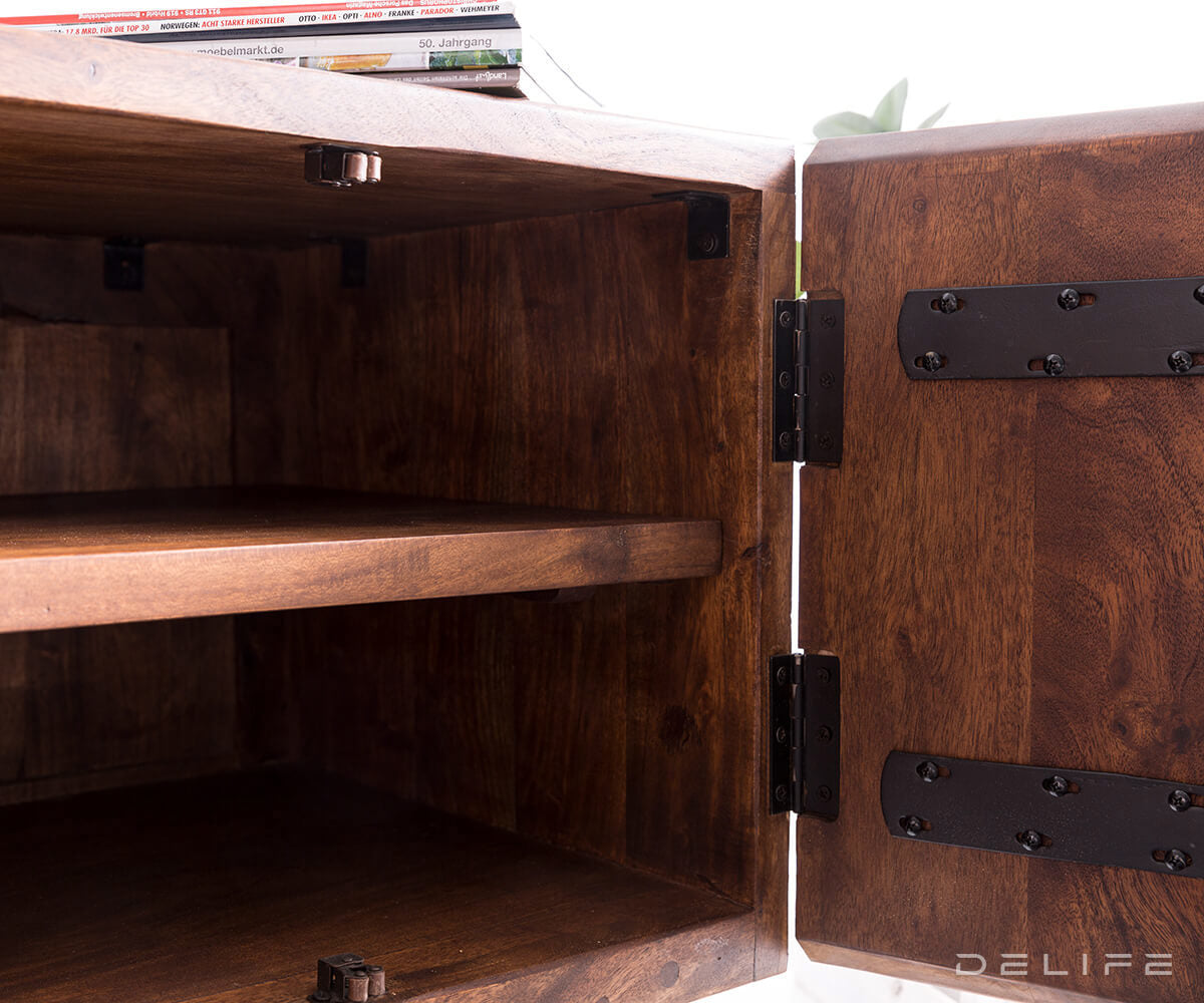 Komoda Live Edge, 200x46 cm, Material: Akacija