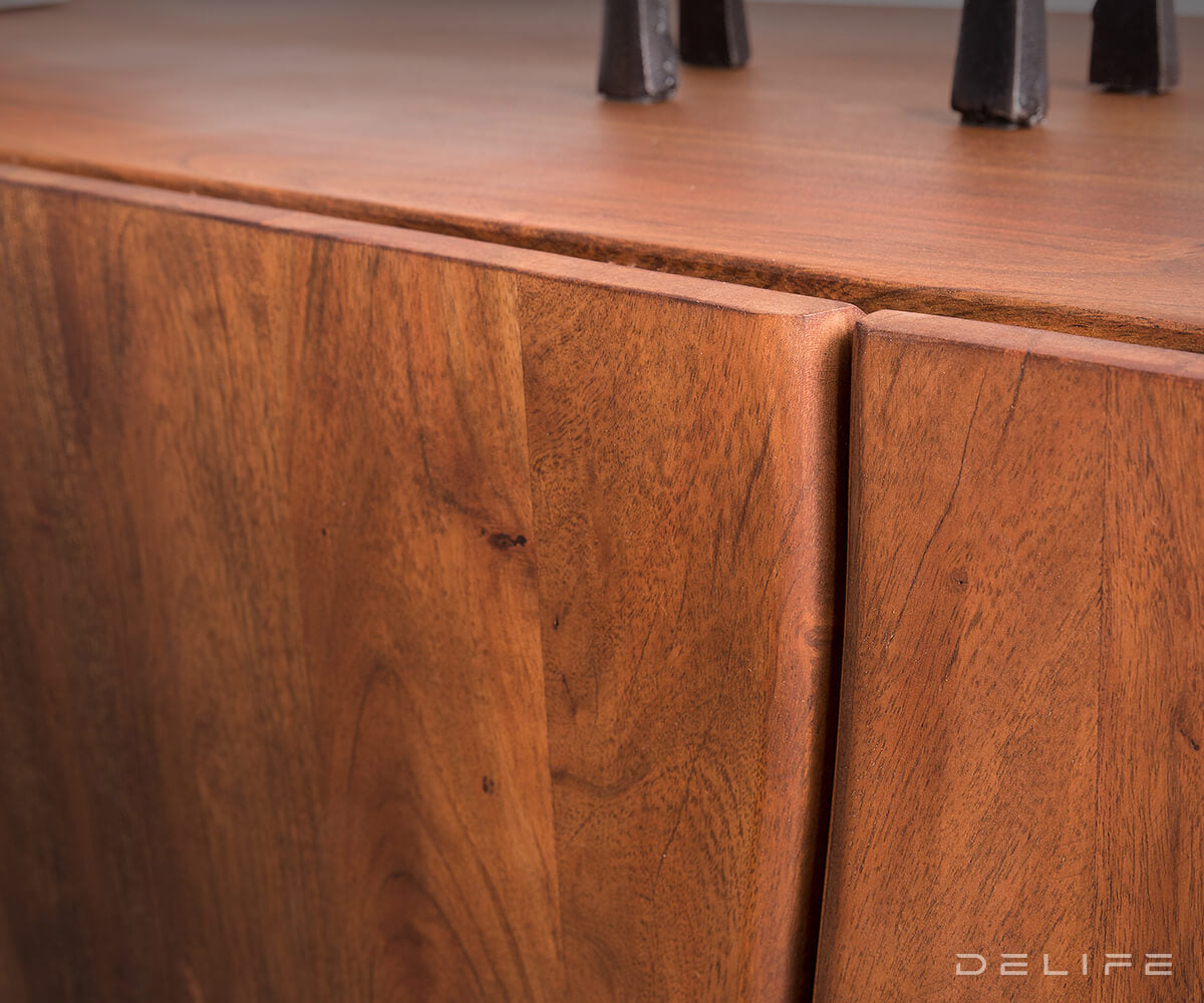 Komoda Live Edge, 200x46 cm, Material: Akacija