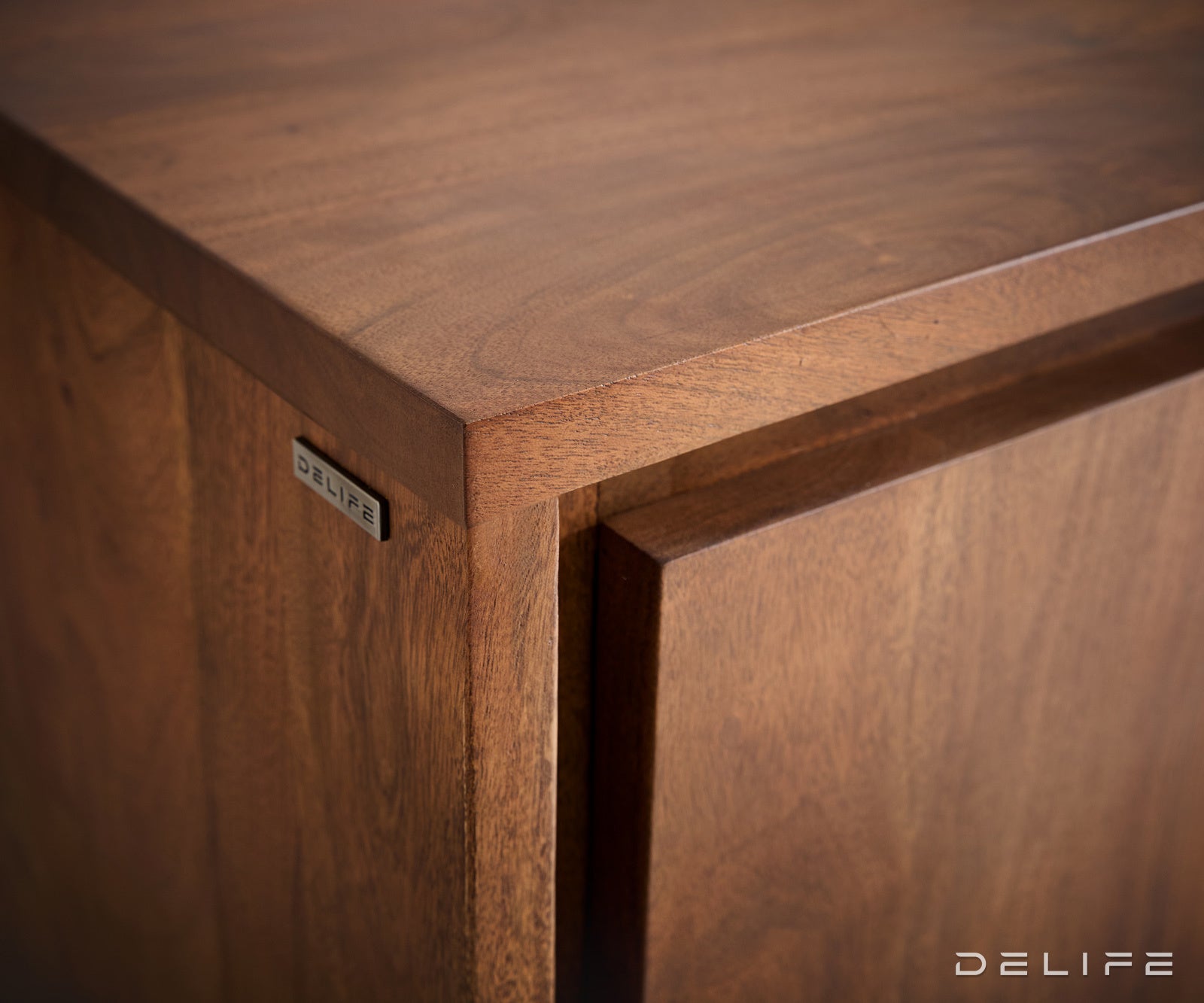 Komoda Live Edge, 200x45cm, Material: Akacija