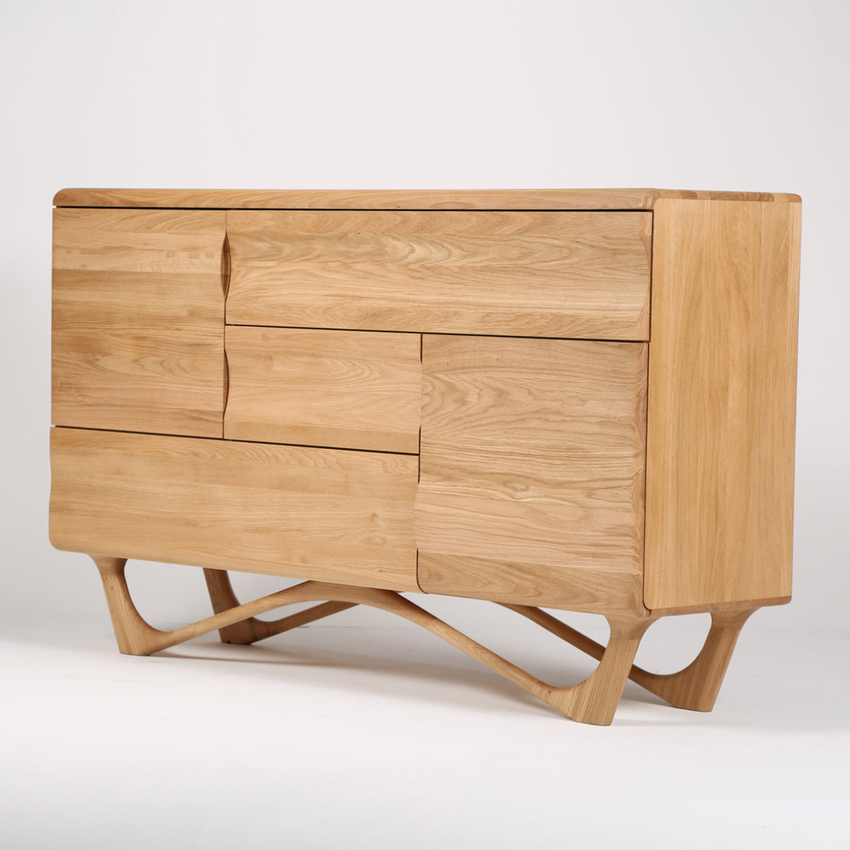 Komoda Antoni Alto 160x96cm, Material: Masiven hrast