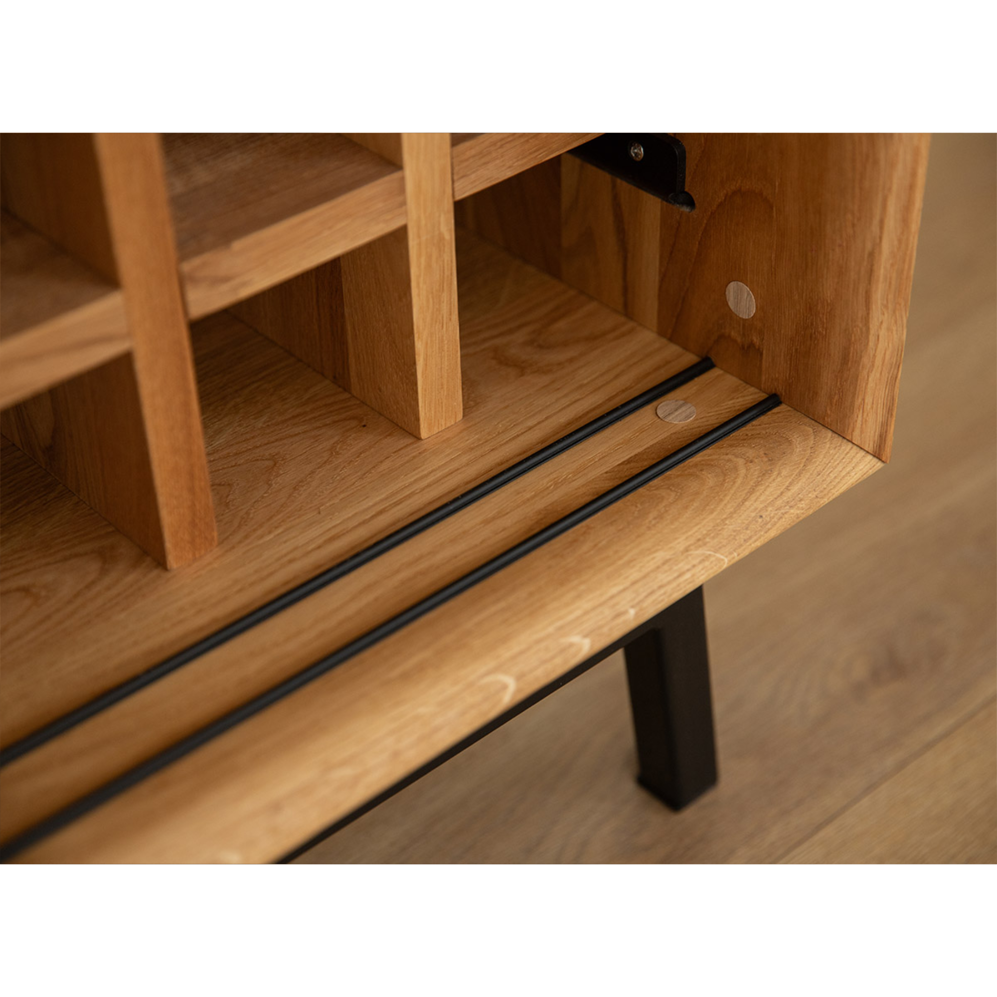Komoda Modern Loft 101x45 cm, Material: Masivni hrast