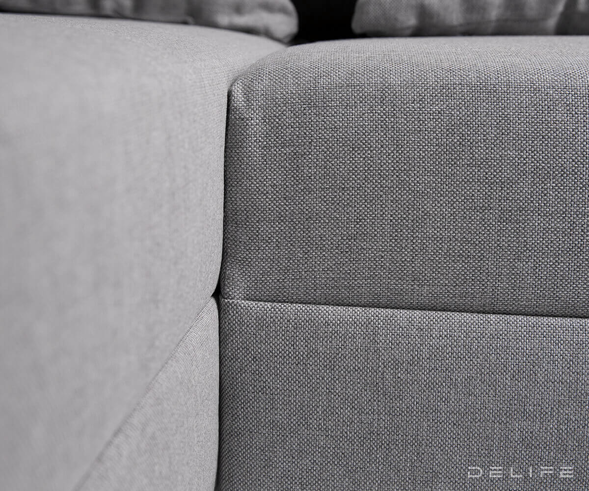 Kotna sedežna garnitura Clovis 300x185cm, Material: Plosko tkanje