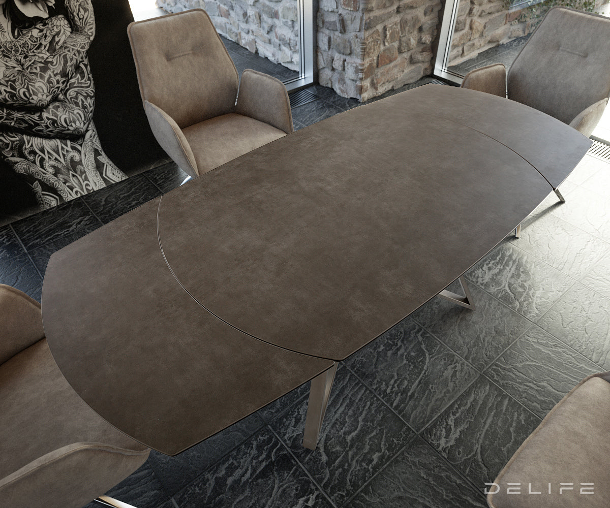 Raztegljiva miza Carlow 130/200x90cm, Material: Keramika