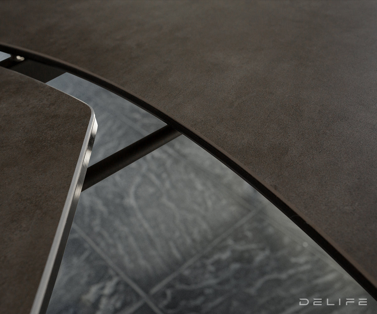 Raztegljiva miza Carlow 130/200x90cm, Material: Keramika