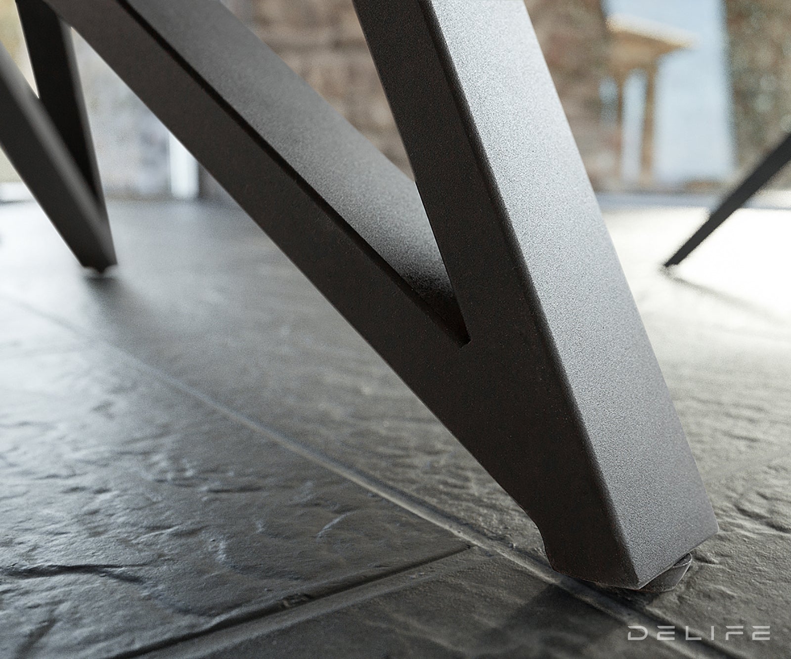 Raztegljiva miza Carlow 130/200x90cm, Material: Keramika