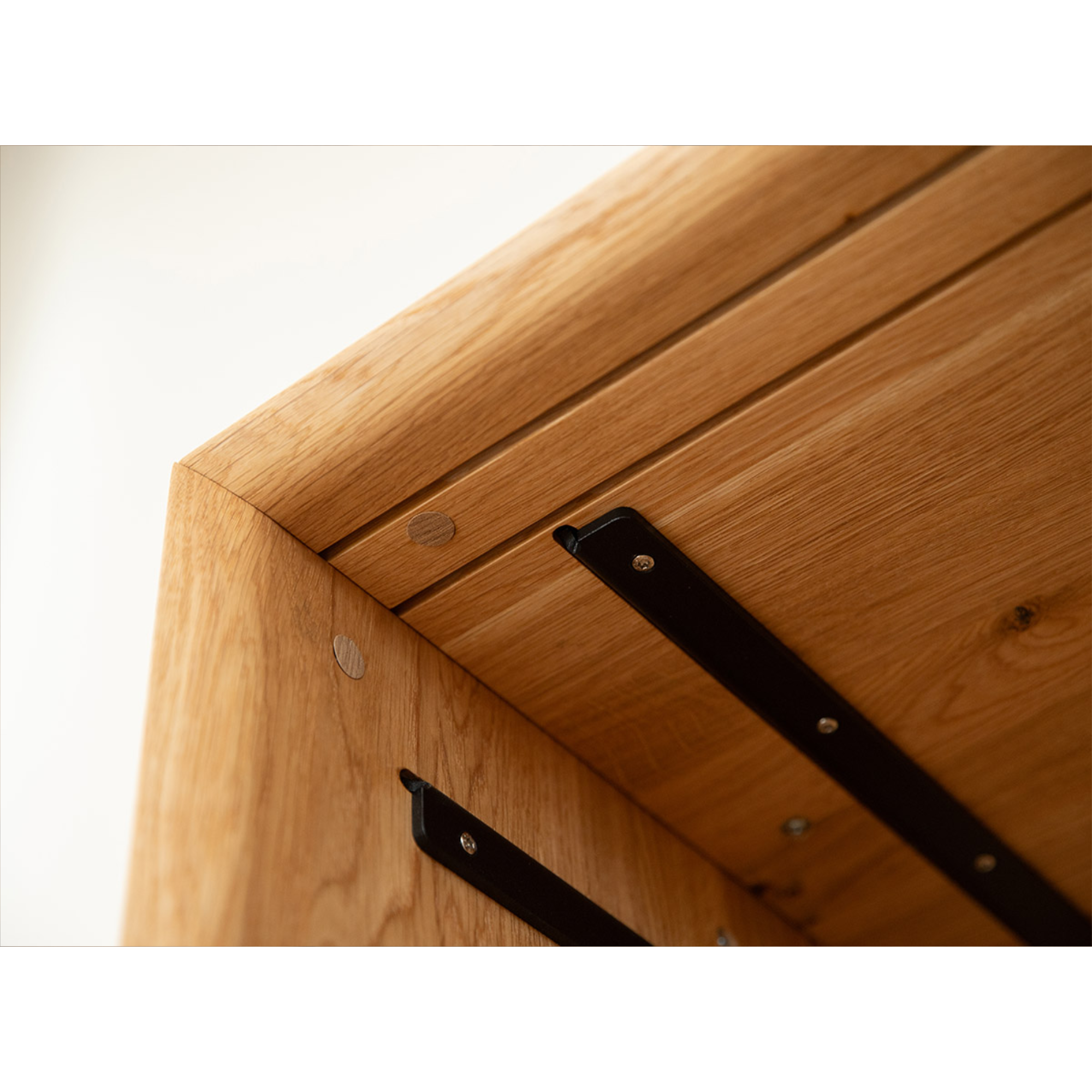 Komoda Modern Loft 101x45 cm, Material: Masivni hrast